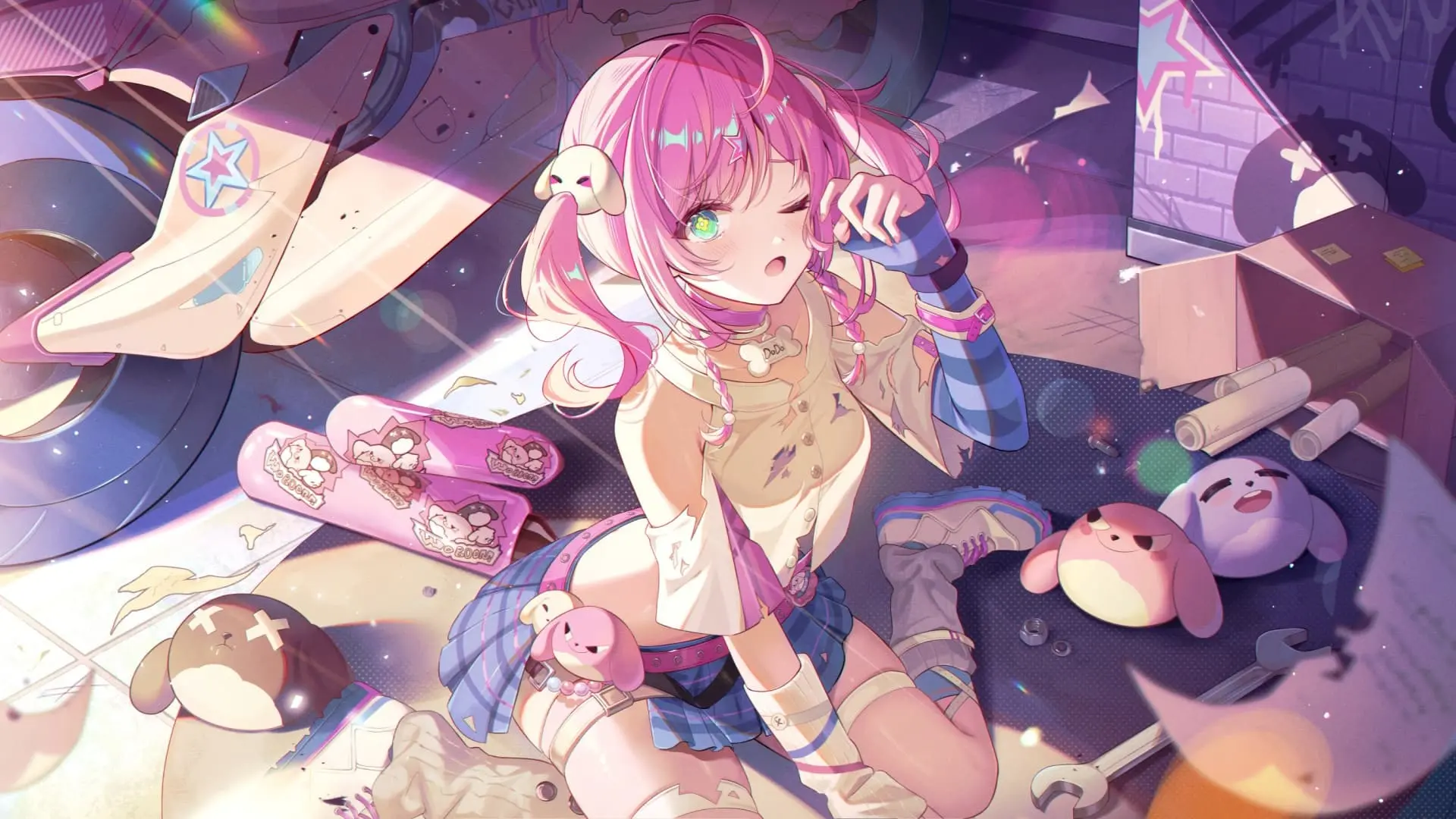 【动漫壁纸】原神 瓦蕾莎 荧 诺艾尔 星穹铁道 遐蝶 Miku 蔚蓝档案 妃咲 虚拟主播 软软·阿比斯加德 插画美图推荐 平板手机电脑壁纸 手机壁纸-第19张