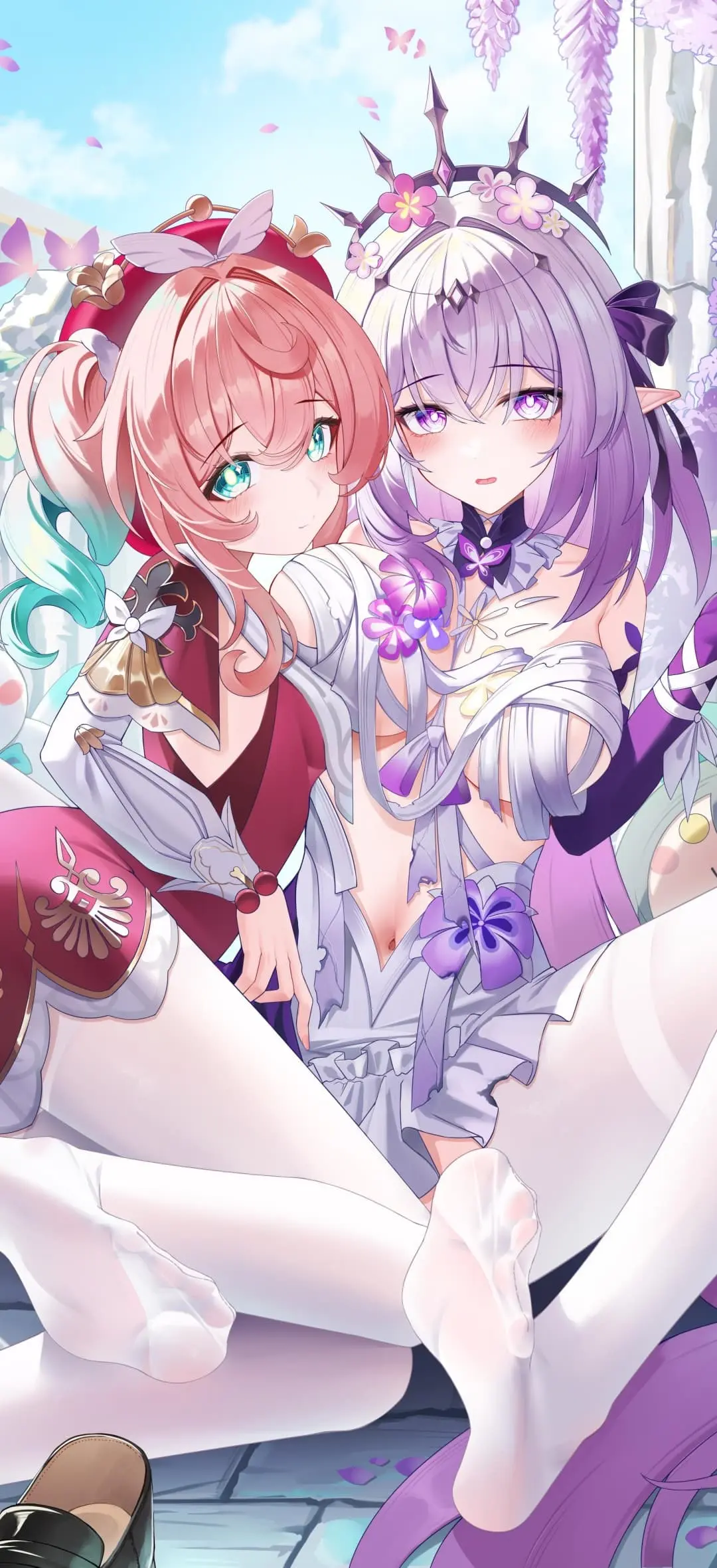 【动漫壁纸】绝区零 简杜 Re:从零开始的异世界生活 爱蜜莉雅 初音未来 星穹铁道 遐蝶 风堇 插画美图推荐 手机壁纸-第12张