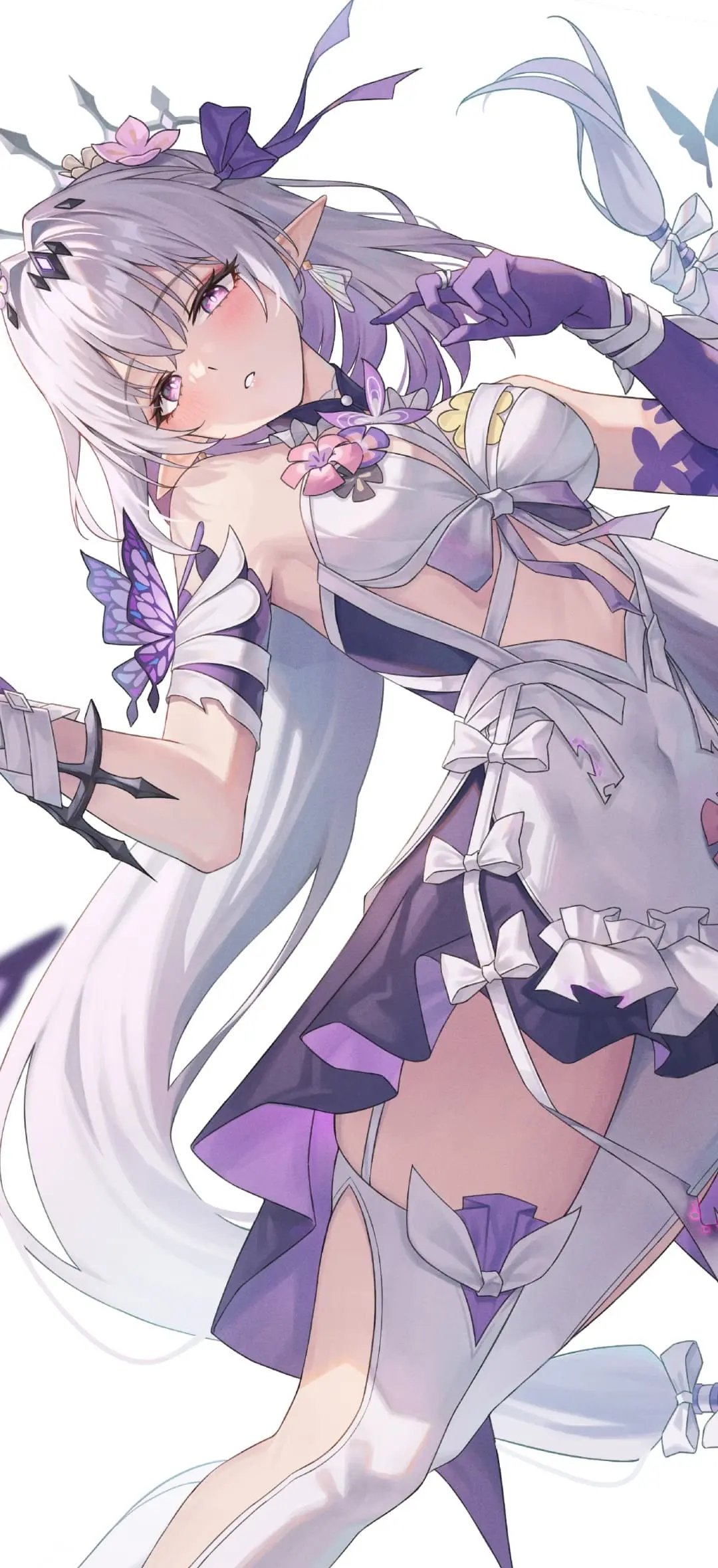 【动漫壁纸】星穹铁道 花火 鸣潮 长离 原神 梦见月瑞希 小胡桃 虚拟主播 猫又小粥 樱巫女 兽耳美少女 插画美图推荐 壁纸-第4张