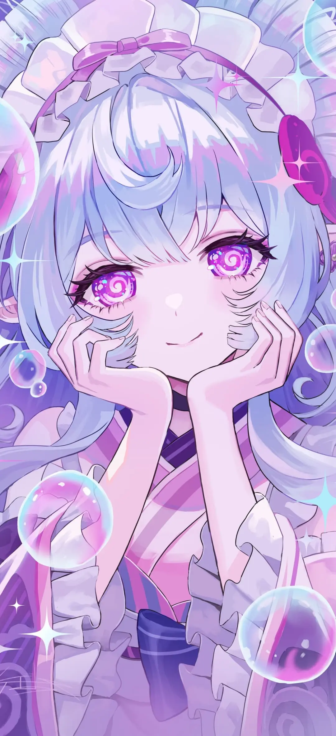 【动漫壁纸】星穹铁道 花火 鸣潮 长离 原神 梦见月瑞希 小胡桃 虚拟主播 猫又小粥 樱巫女 兽耳美少女 插画美图推荐 壁纸-第5张