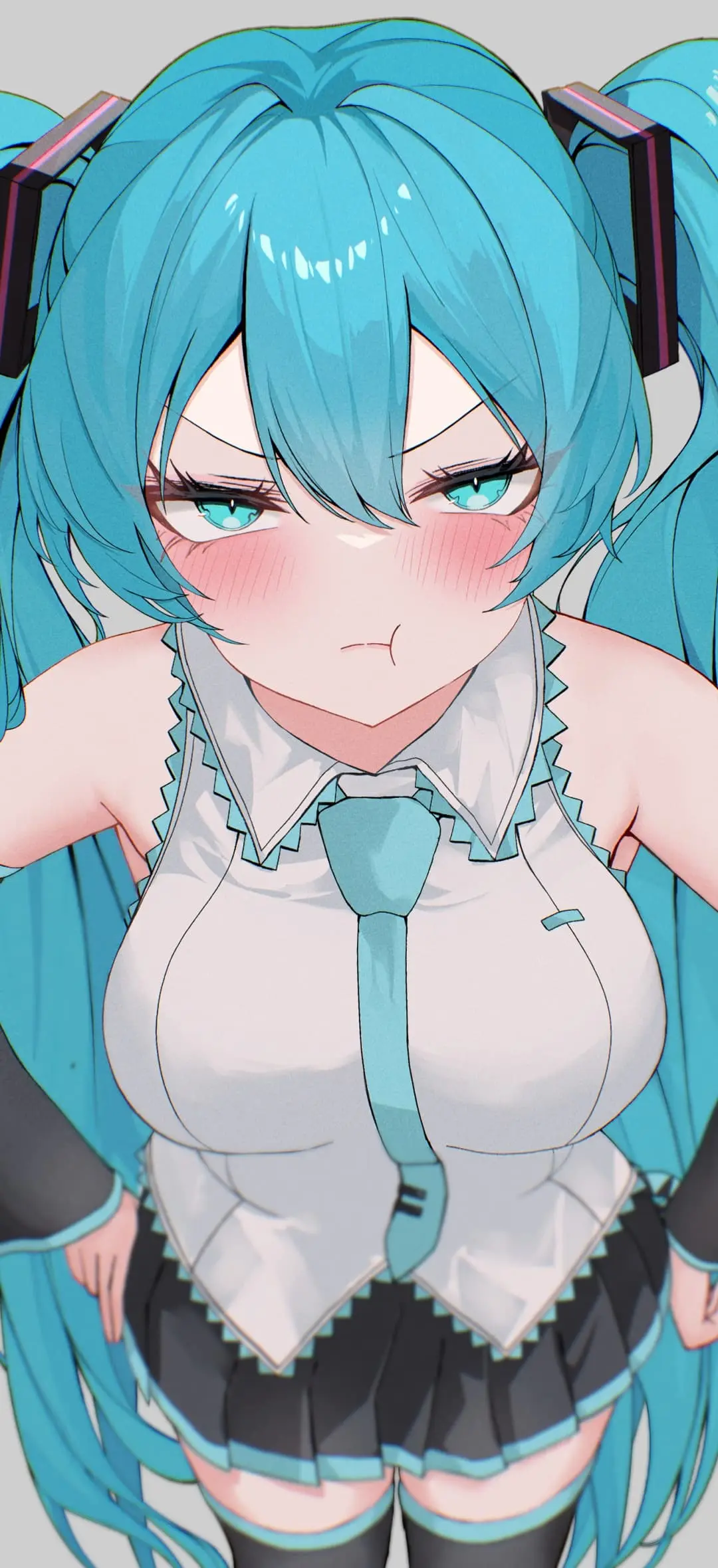 【动漫壁纸】绝区零 伊芙琳 银发女仆 初音未来 星穹铁道 流萤 遐蝶 蔚蓝档案 早濑优香 教室趴在课桌上的女高 插画美图推荐 壁纸-第3张