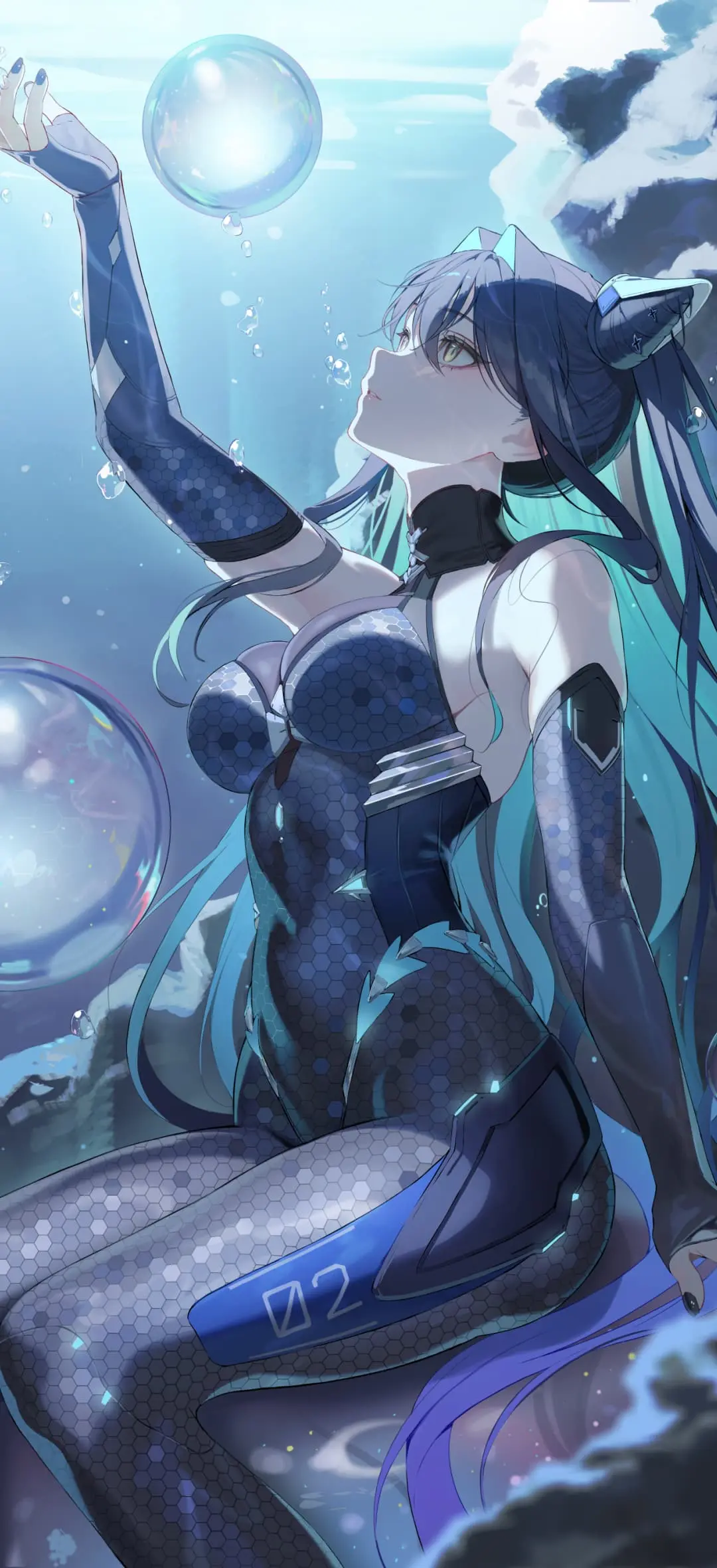 【动漫壁纸】绝区零 伊芙琳 银发女仆 初音未来 星穹铁道 流萤 遐蝶 蔚蓝档案 早濑优香 教室趴在课桌上的女高 插画美图推荐 壁纸-第5张