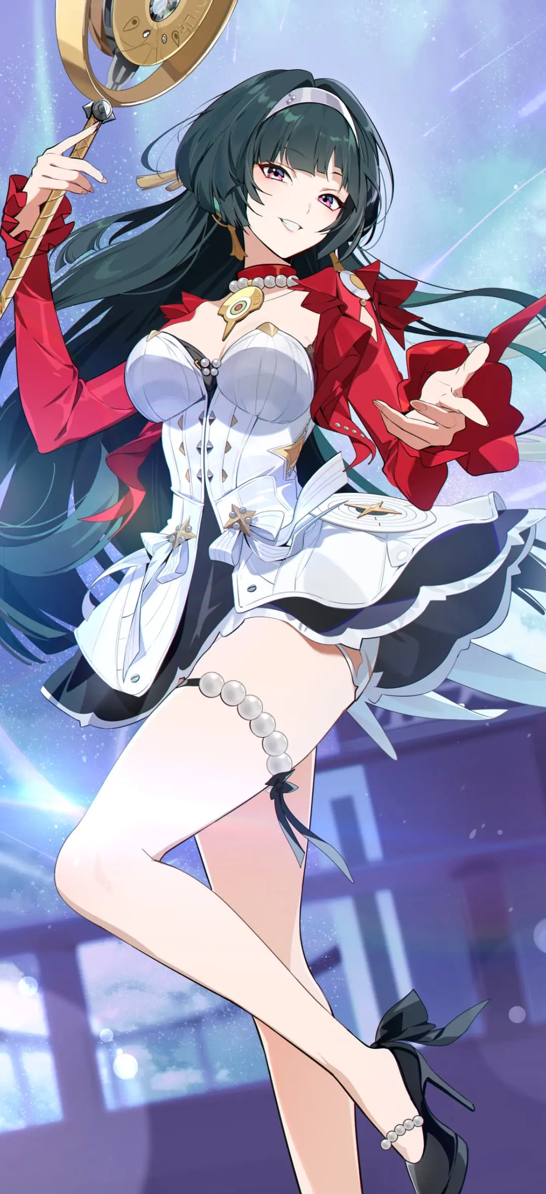 【动漫壁纸】绝区零 伊芙琳 银发女仆 初音未来 星穹铁道 流萤 遐蝶 蔚蓝档案 早濑优香 教室趴在课桌上的女高 插画美图推荐 壁纸-第9张