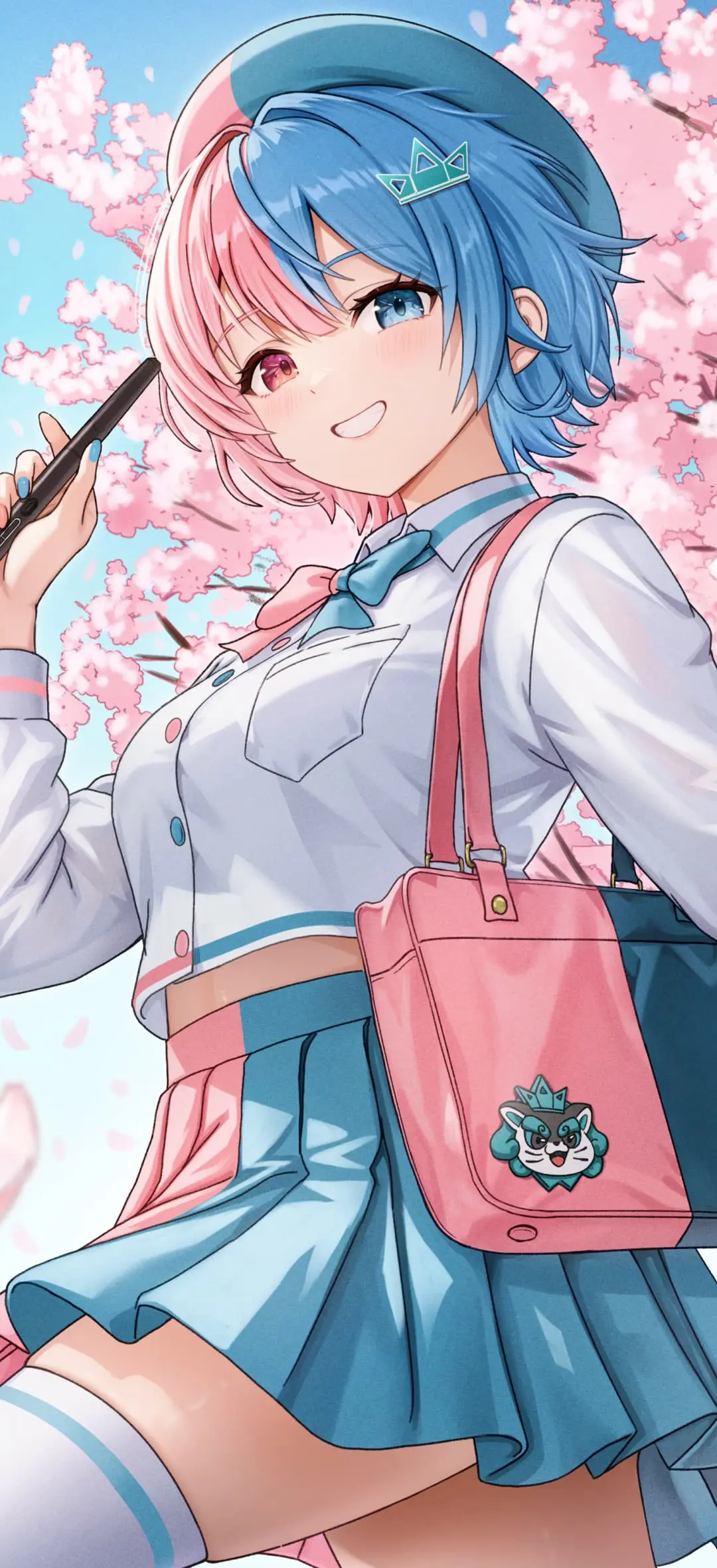 【动漫壁纸】明日方舟 阿米娅 特蕾西娅 短发女高美少女 蔚蓝档案 圣园未花 星穹铁道 遐蝶 流萤 插画美图推荐 手机壁纸-第13张