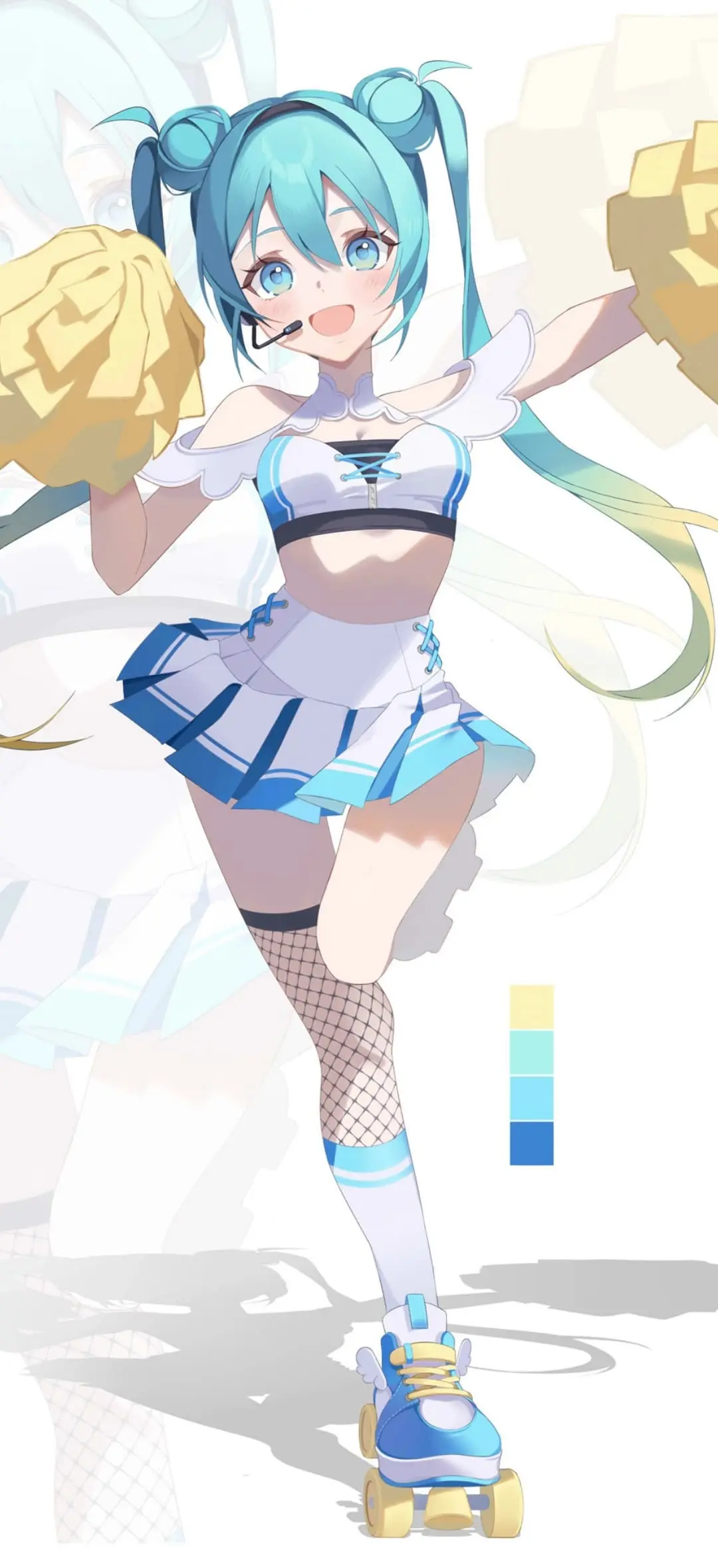【动漫壁纸】初音未来 蔚蓝档案 圣园未花 早濑优香 原神 瓦蕾莎 星穹铁道 流萤 插画美图推荐 手机壁纸-第2张