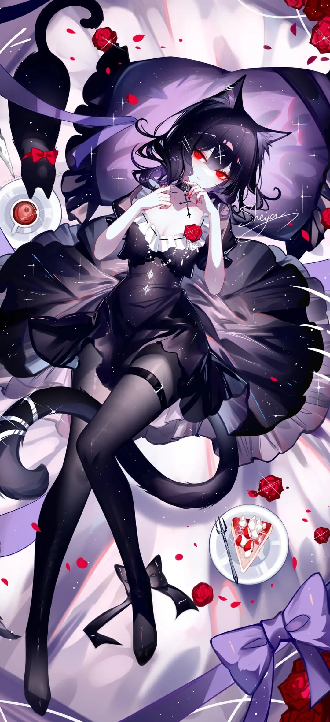 【动漫壁纸】初音未来 蔚蓝档案 圣园未花 早濑优香 原神 瓦蕾莎 星穹铁道 流萤 插画美图推荐 手机壁纸-第7张