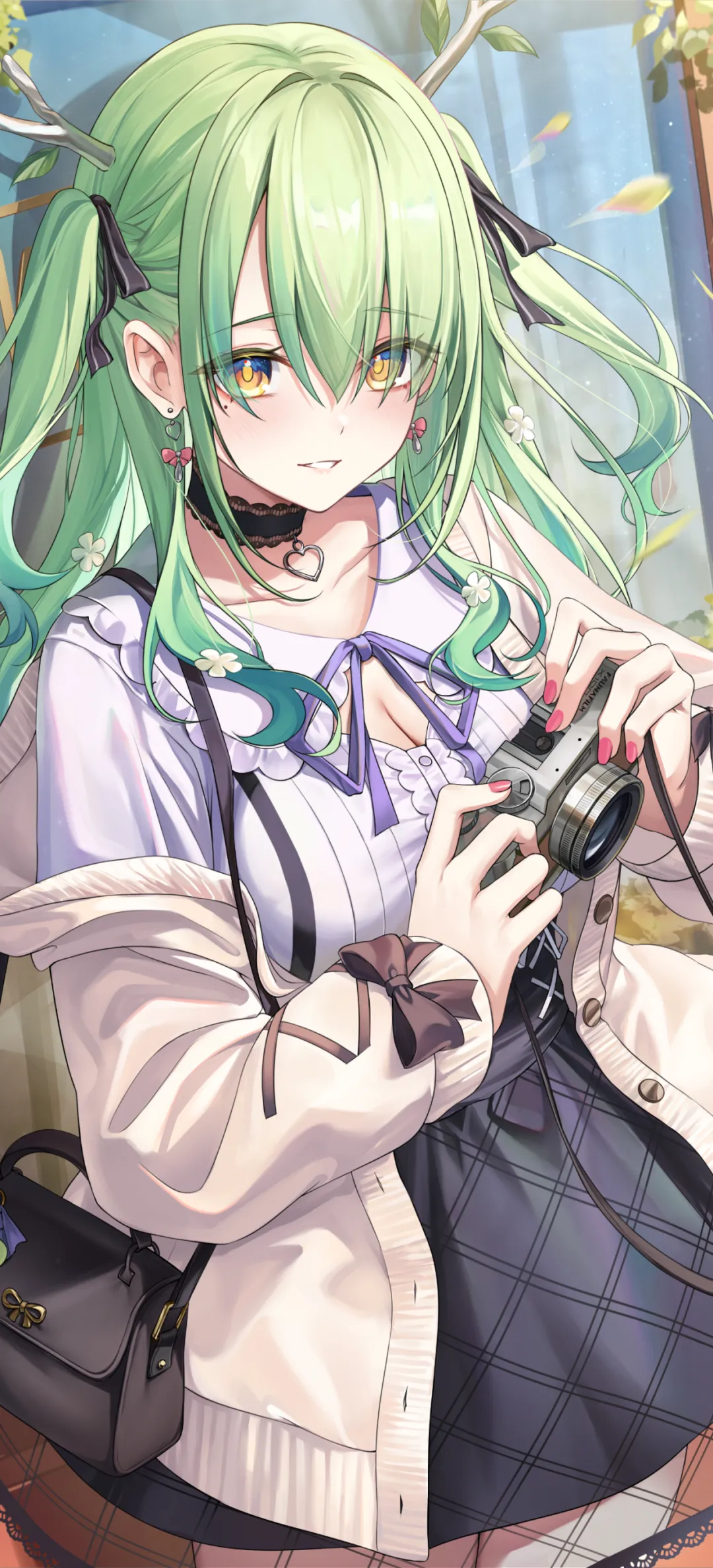【动漫壁纸】蔚蓝档案 早濑优香 妃咲 虚拟主播 塞萊希·法娜 初音未来 小鲨鱼 插画美图推荐 手机壁纸-第2张