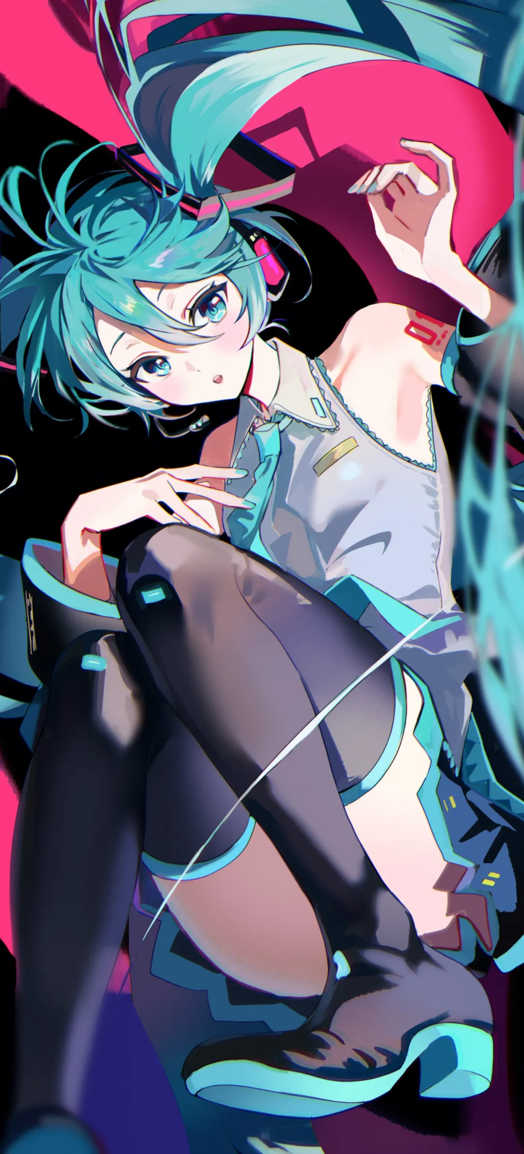 【动漫壁纸】蔚蓝档案 早濑优香 妃咲 虚拟主播 塞萊希·法娜 初音未来 小鲨鱼 插画美图推荐 手机壁纸-第3张