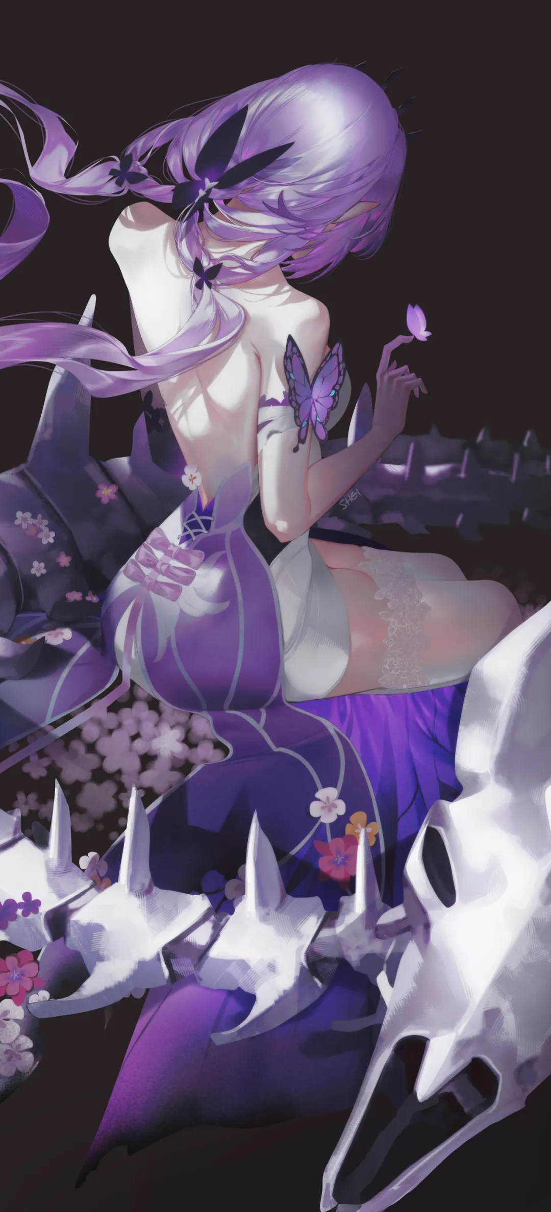 【动漫壁纸】蔚蓝档案 早濑优香 妃咲 虚拟主播 塞萊希·法娜 初音未来 小鲨鱼 插画美图推荐 手机壁纸-第5张