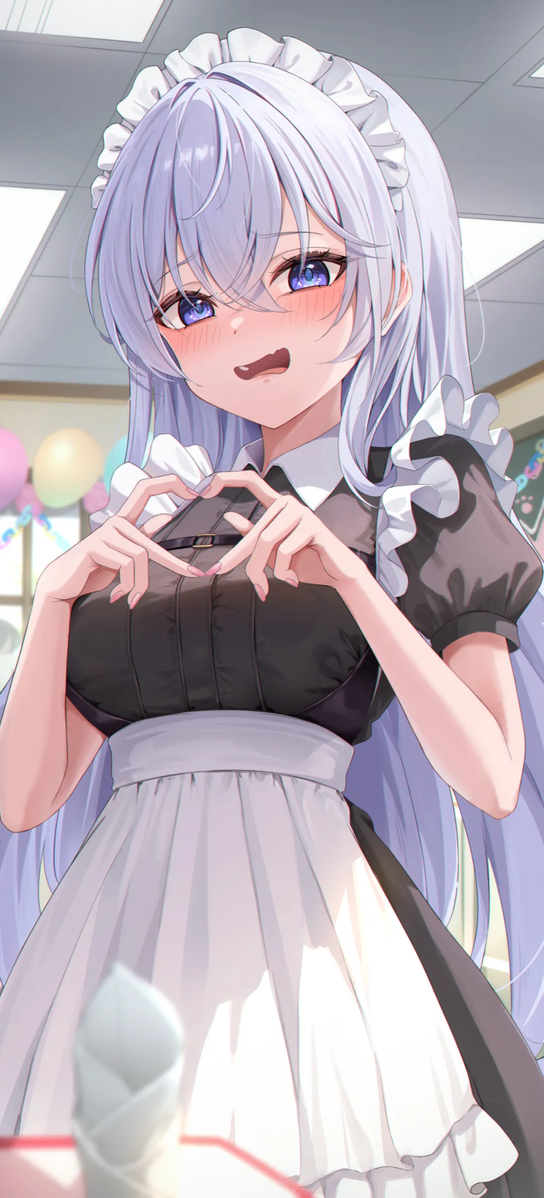【动漫壁纸】女仆美少女 初音未来 蔚蓝档案 妃咲JK装 插画美图推荐 壁纸-第5张