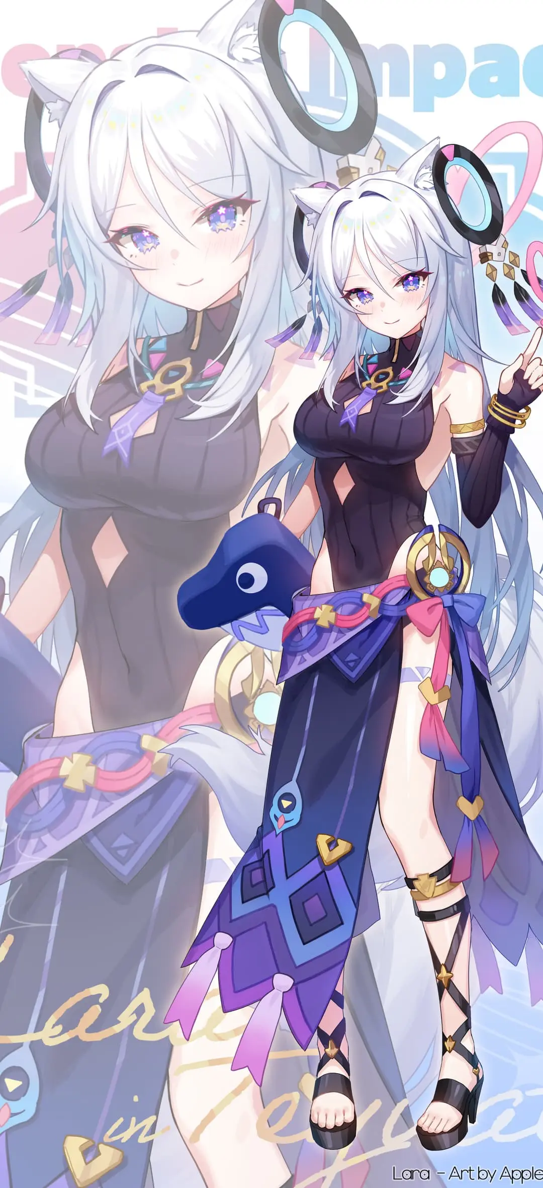 【动漫壁纸】星穹铁道 流萤 蔚蓝档案 早濑优香 犬夜叉 桔梗 绝区零 伊芙琳 零号·安比 原神 茜特菈莉 插画美图推荐 手机壁纸-第8张