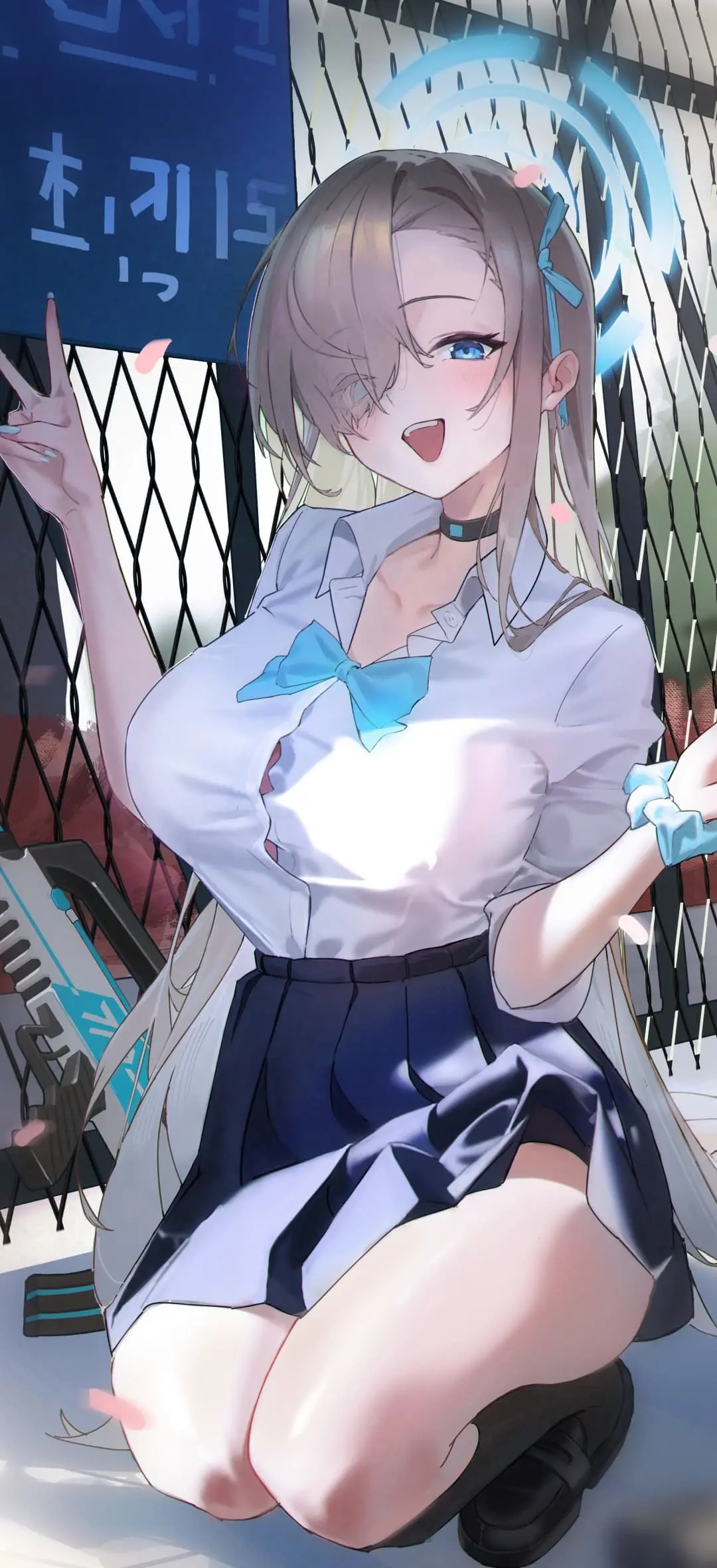 【动漫壁纸】蔚蓝档案 砂狼白子 明日奈 初音未来 绝区零 精灵耳 薇薇安 伊芙琳 星穹铁道 知更鸟 插画美图推荐-公众号小姨ai