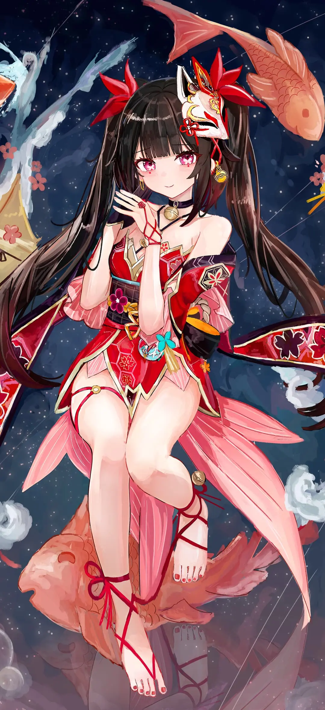 【动漫壁纸】绝区零 薇薇安 伊芙琳 蔚蓝档案 调月莉音 星穹铁道 流萤 赛马娘Pretty Derby 杏目 插画美图推荐-公众号小姨ai