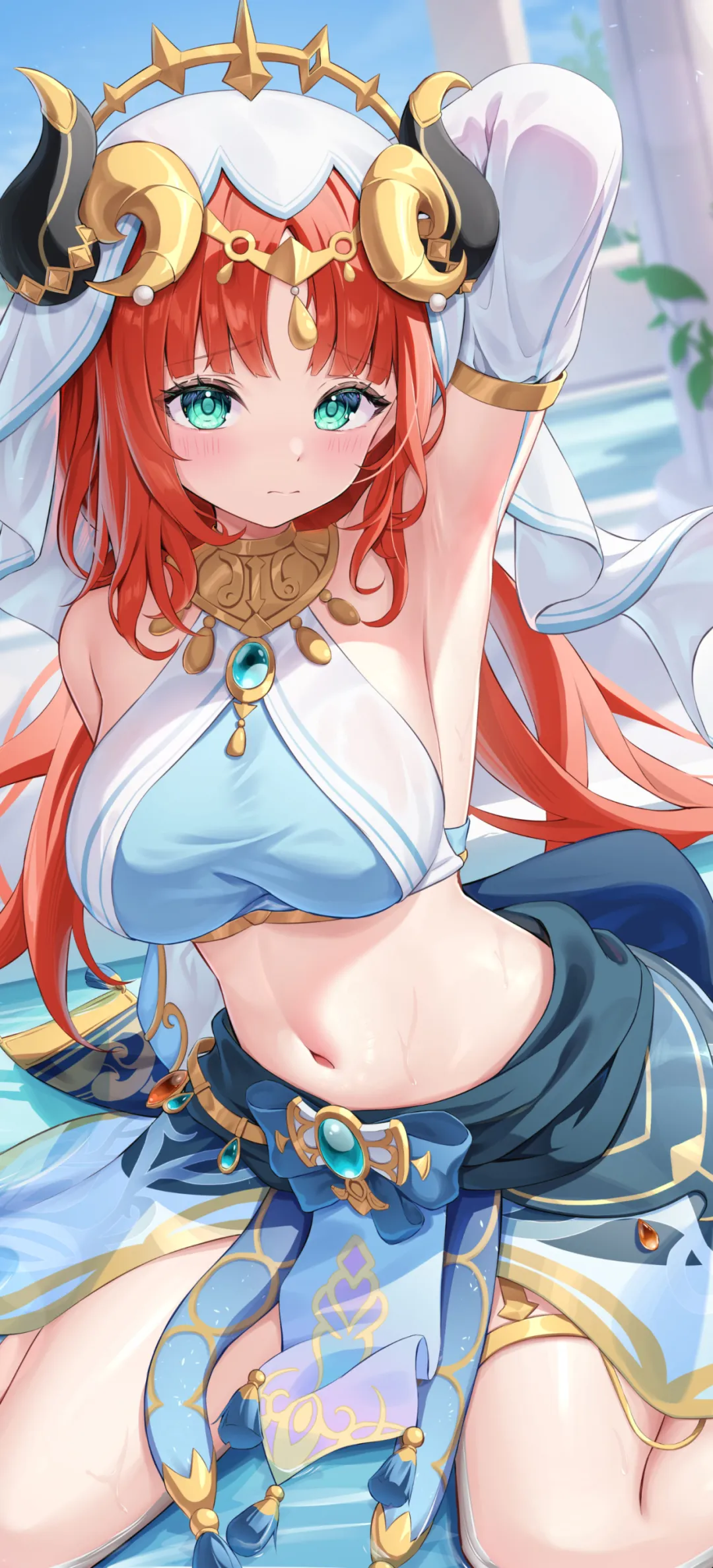 【动漫壁纸】绝区零 简杜 薇薇安 星穹铁道 流萤 原神 瓦蕾莎 妮露 鸣潮 赞妮 插画美图推荐 壁纸-第1张