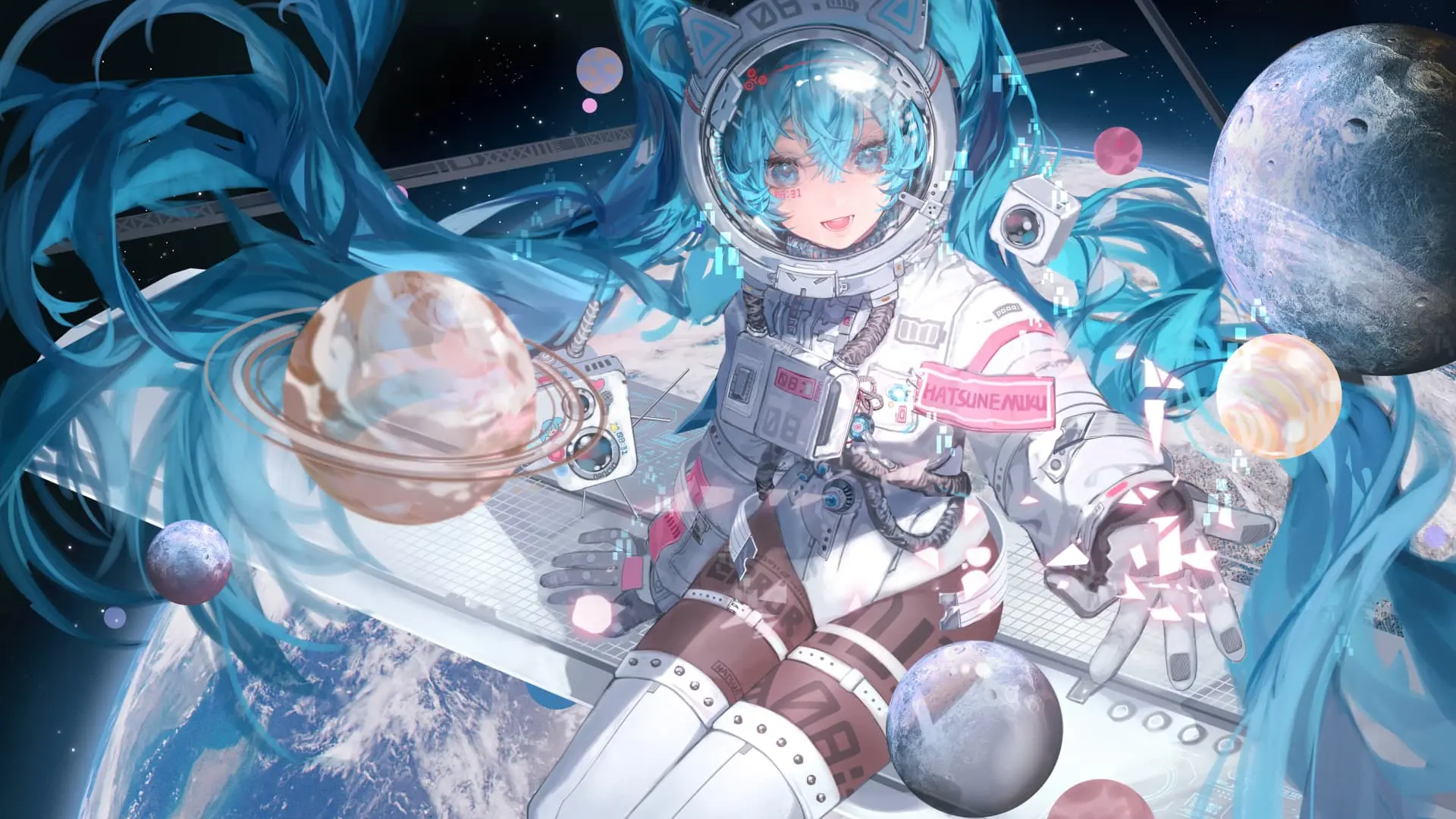 【动漫壁纸】绝区零 简杜 薇薇安 星穹铁道 流萤 原神 瓦蕾莎 妮露 鸣潮 赞妮 插画美图推荐 壁纸-第12张
