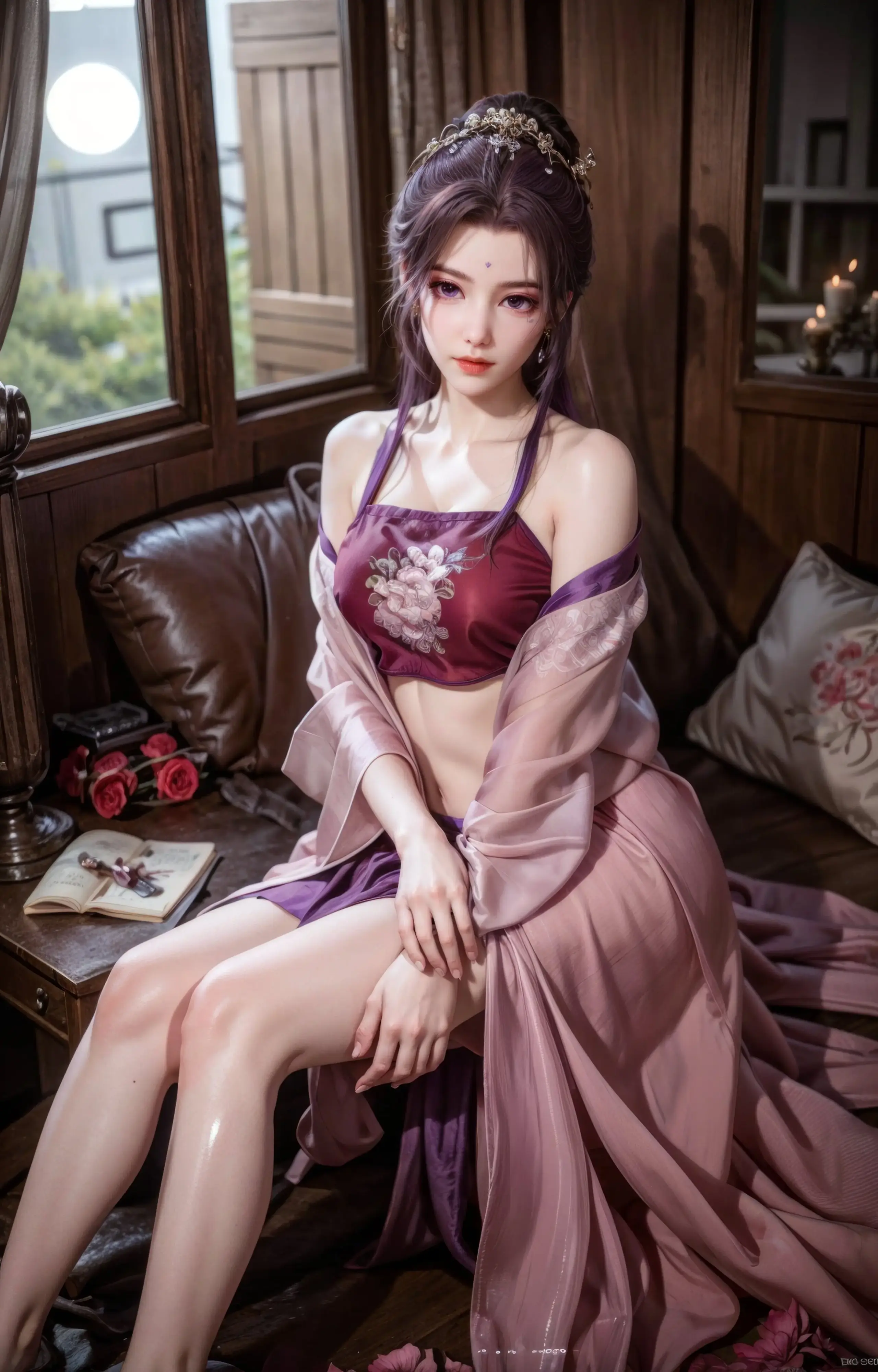 手机壁纸 AI生成 云霄仙子 22张-公众号小姨ai