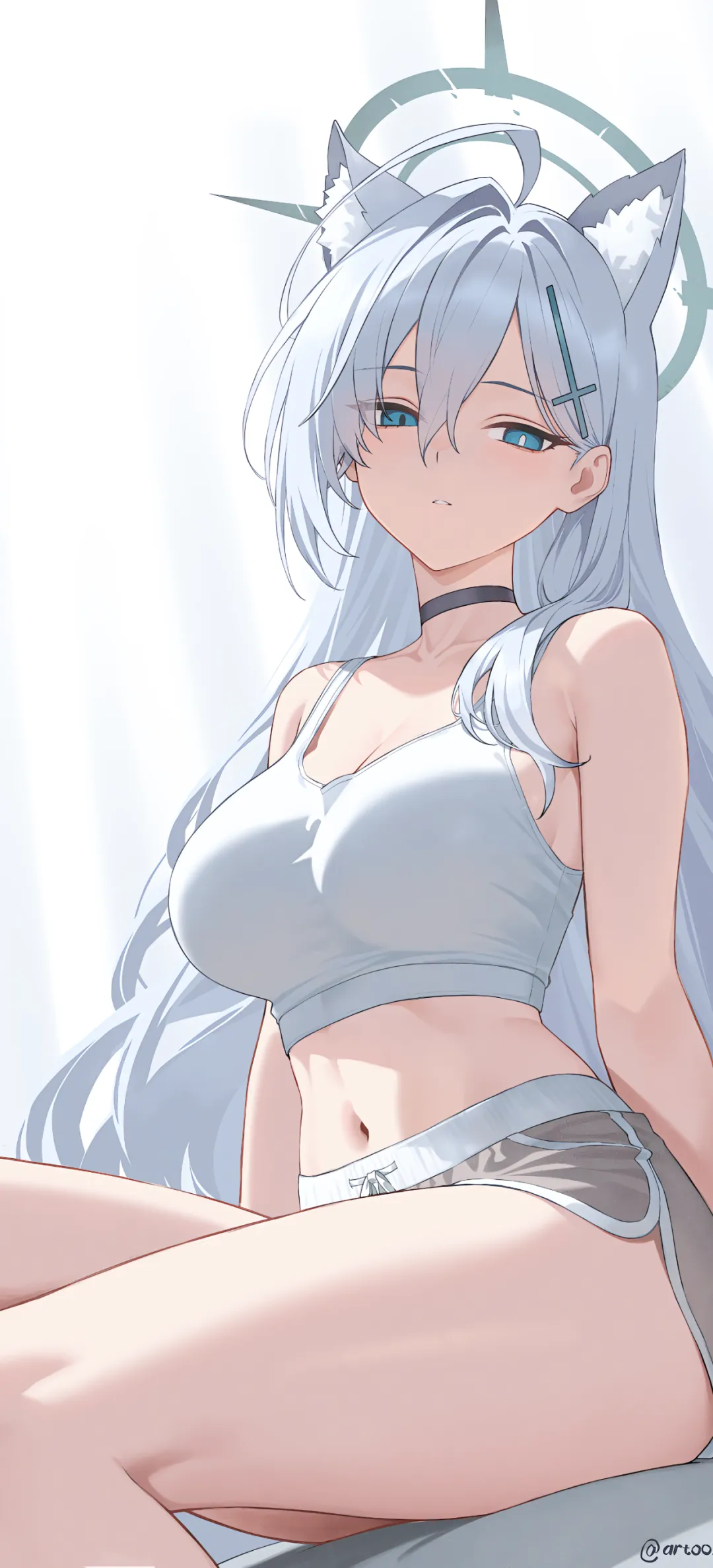 【动漫壁纸】初音未来 原神 宵宫 小胡桃 蔚蓝档案 砂狼白子 妃咲 绝区零 星见雅 插画美图推荐-公众号小姨ai