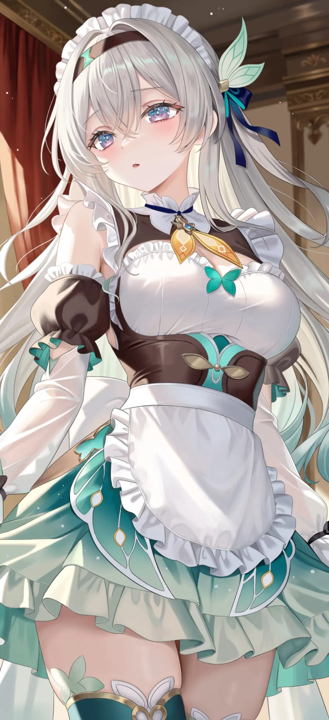 【动漫壁纸】蔚蓝档案 飞鸟马时 双马尾美少女 绘画 星穹铁道 流萤 绝区零 薇薇安 明日方舟 黍 插画美图推荐 壁纸-第1张