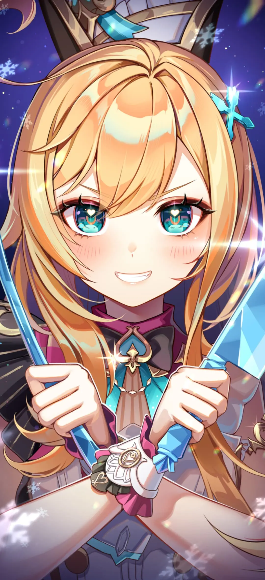 【动漫壁纸】蔚蓝档案 飞鸟马时 双马尾美少女 绘画 星穹铁道 流萤 绝区零 薇薇安 明日方舟 黍 插画美图推荐 壁纸-第11张