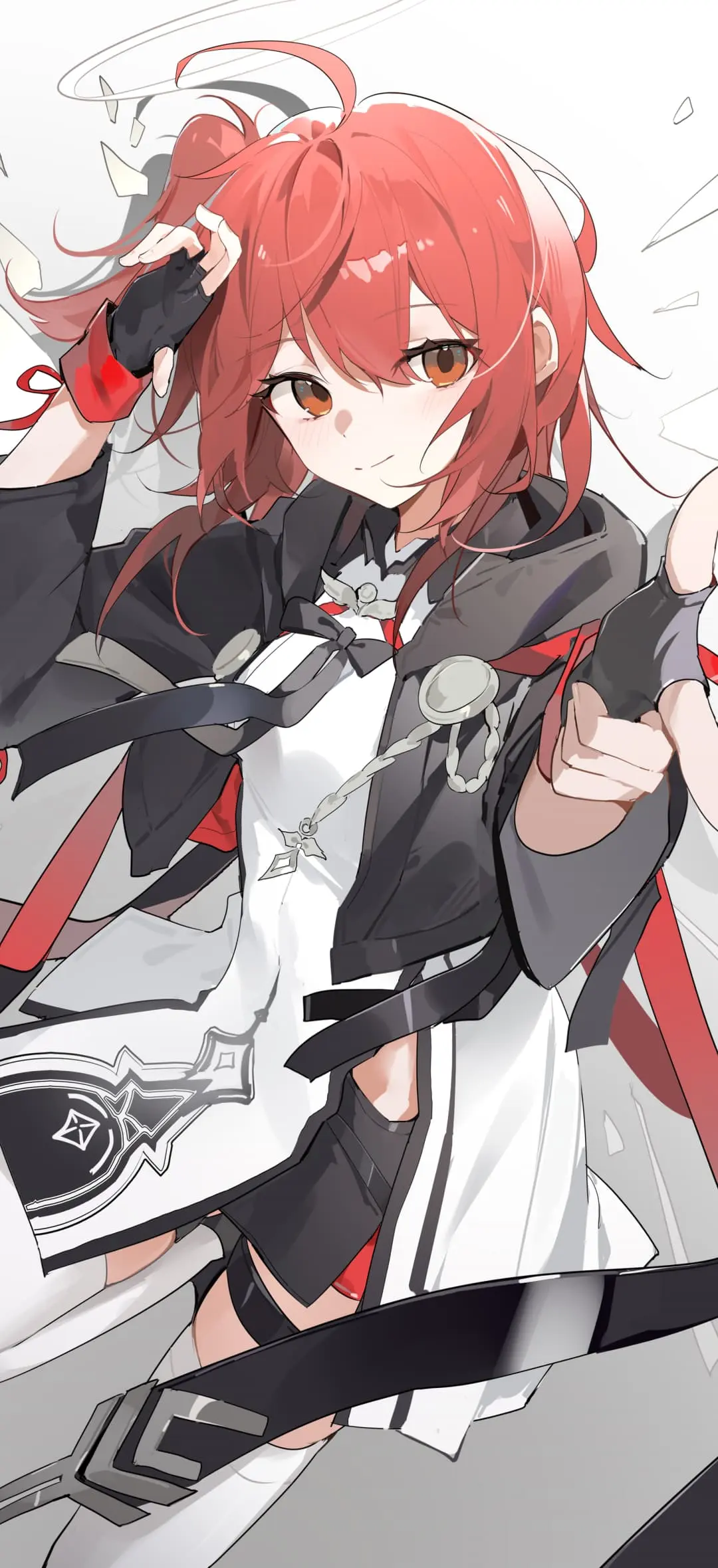 【动漫壁纸】蔚蓝档案 飞鸟马时 双马尾美少女 绘画 星穹铁道 流萤 绝区零 薇薇安 明日方舟 黍 插画美图推荐 壁纸-第14张