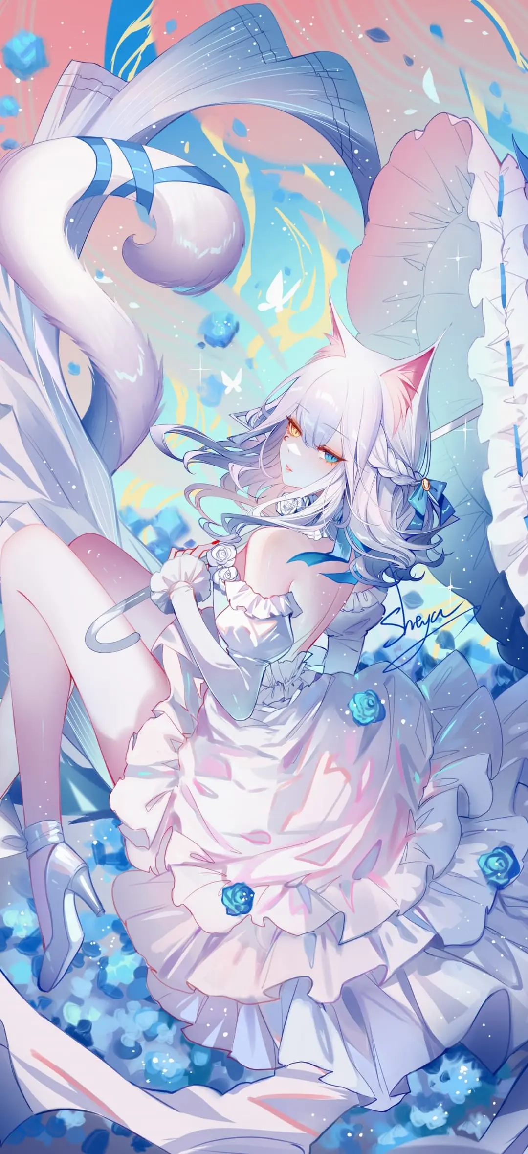 【动漫壁纸】蔚蓝档案 月雪宫子 初音未来 绝区零 玲 薇薇安 安比·德玛拉 崩坏3 希儿 插画美图推荐 壁纸-第5张