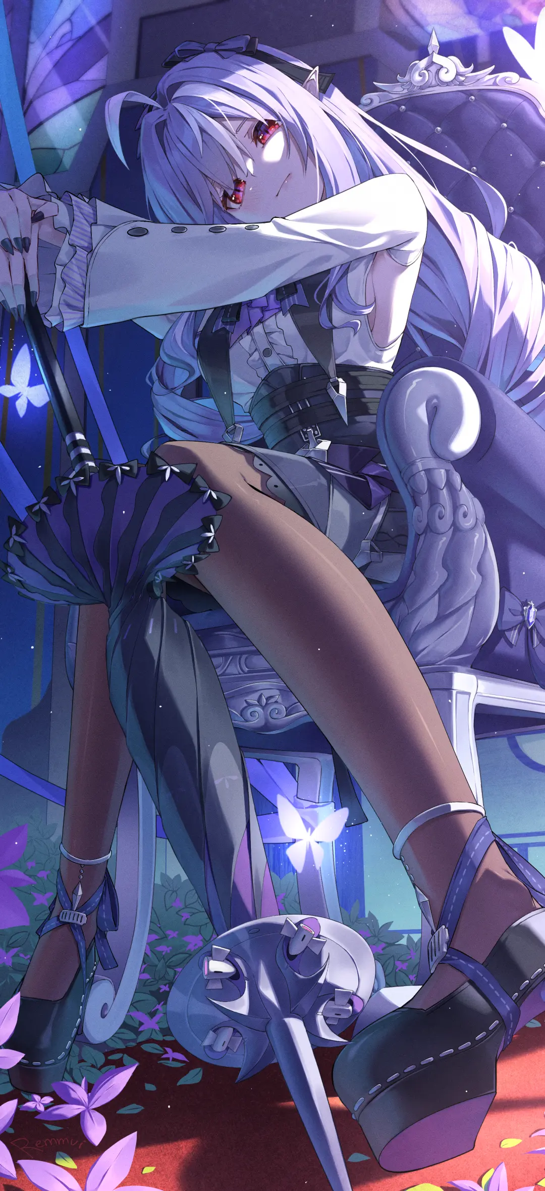【动漫壁纸】星穹铁道 遐蝶 知更鸟 Fate 间桐樱 阿尔托利亚·潘德拉贡 蔚蓝档案 圣园未花 绮良 插画美图推荐 壁纸-第8张