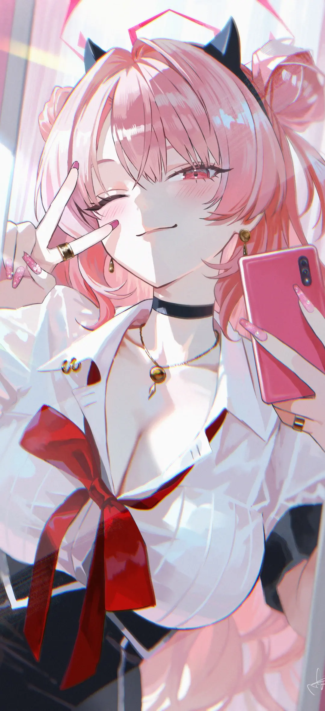 【动漫壁纸】星穹铁道 遐蝶 知更鸟 Fate 间桐樱 阿尔托利亚·潘德拉贡 蔚蓝档案 圣园未花 绮良 插画美图推荐 壁纸-第12张