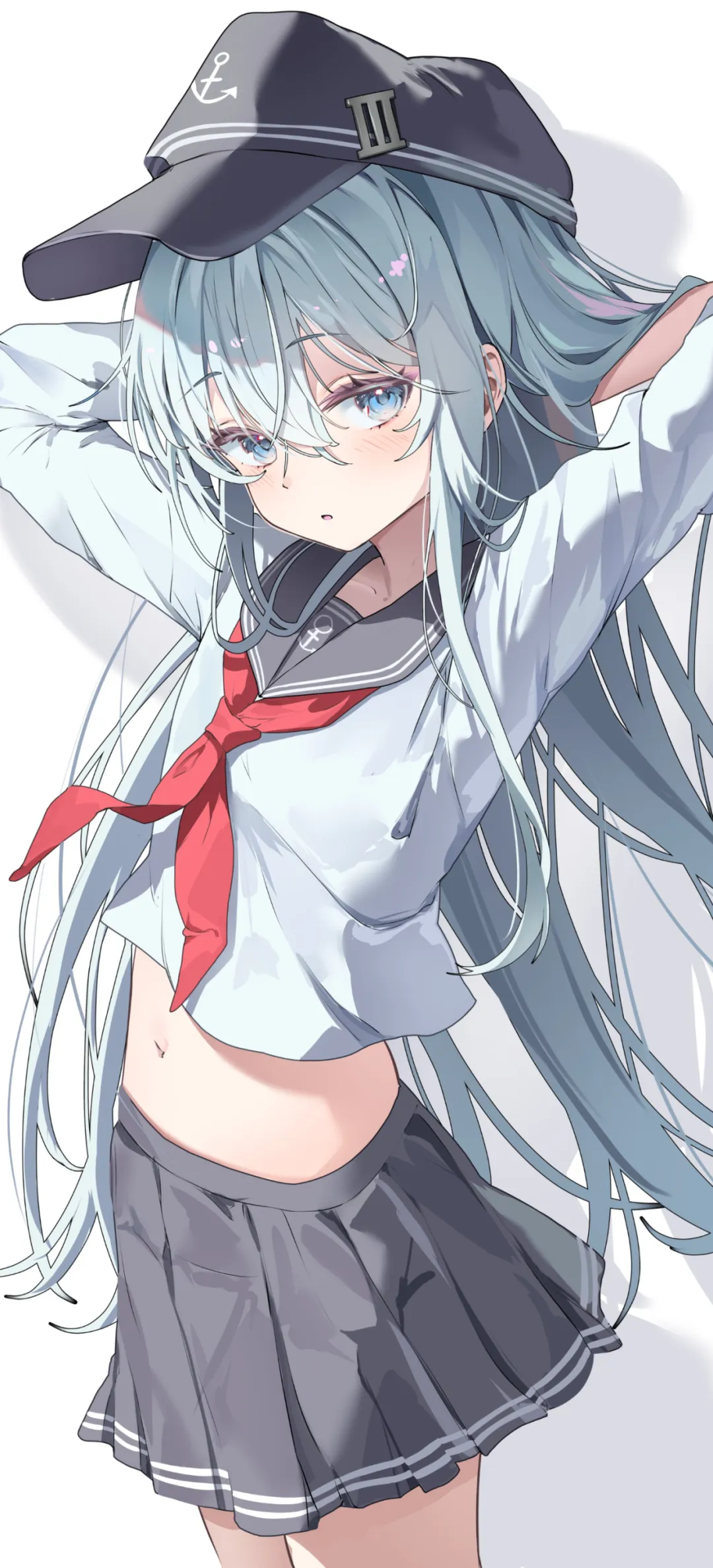 【动漫壁纸】白毛兽耳美少女 初音未来 星穹铁道 卡芙卡 遐蝶 大黑塔 插画美图推荐 壁纸-第4张