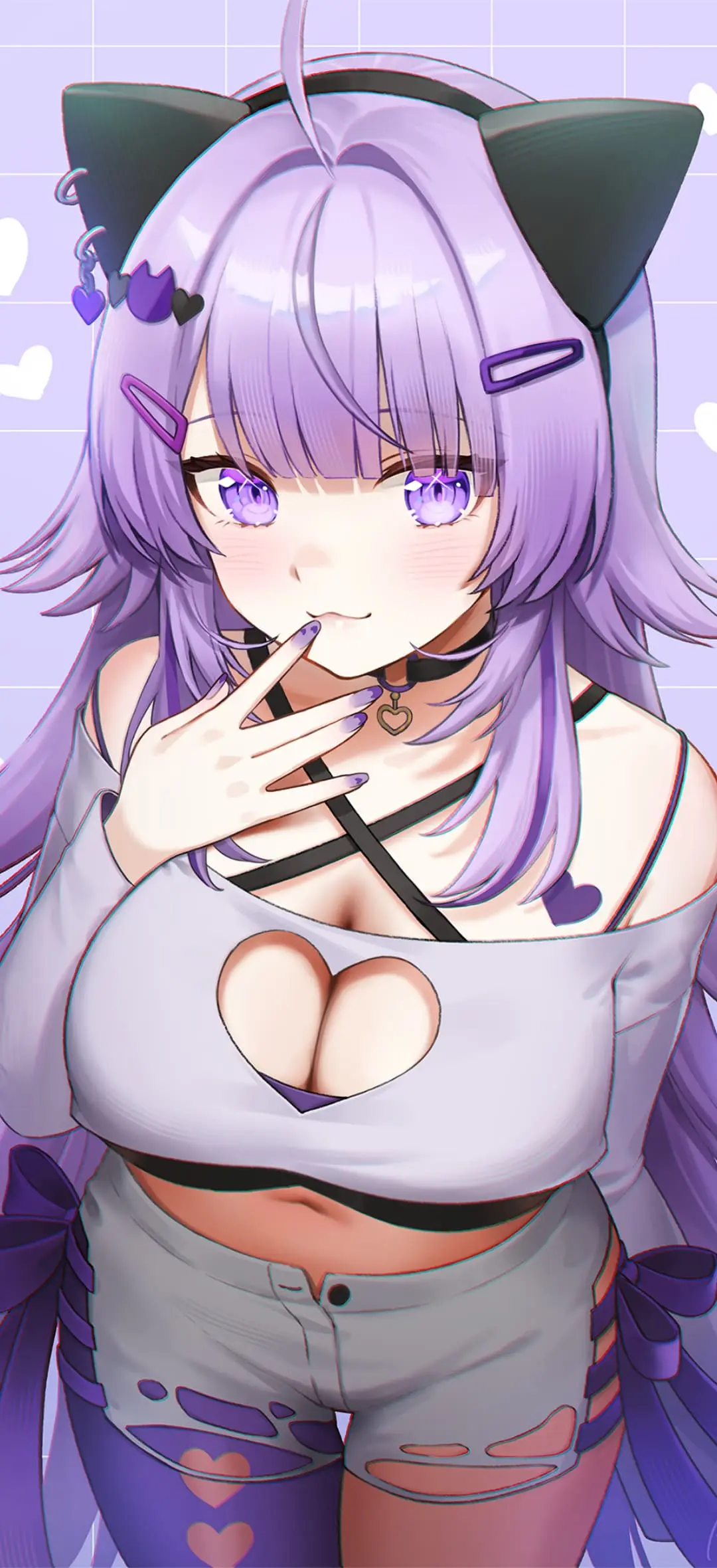 【动漫壁纸】明日方舟 阿米娅 星穹铁道 遐蝶 绝区零 薇薇安 星见雅 原神 瓦蕾莎 JK美少女 插画美图 壁纸-第5张
