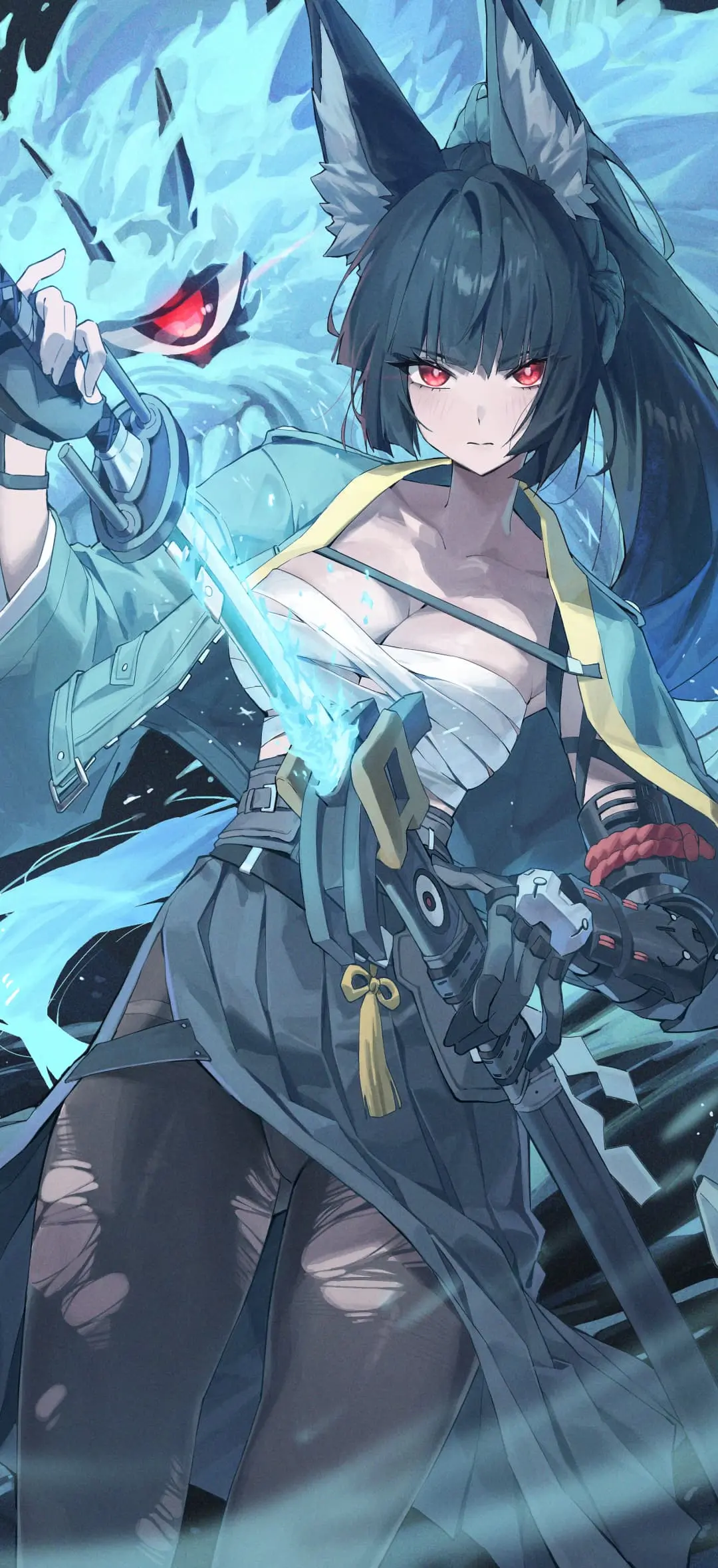 【动漫壁纸】明日方舟 阿米娅 星穹铁道 遐蝶 绝区零 薇薇安 星见雅 原神 瓦蕾莎 JK美少女 插画美图 壁纸-第8张