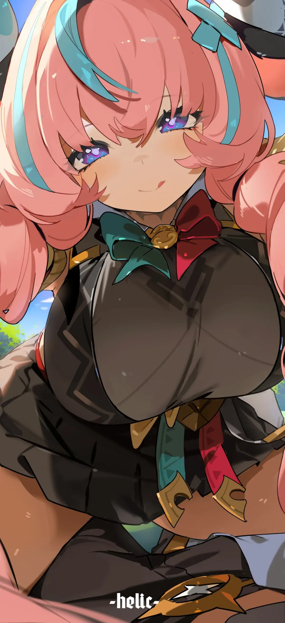 【动漫壁纸】明日方舟 阿米娅 星穹铁道 遐蝶 绝区零 薇薇安 星见雅 原神 瓦蕾莎 JK美少女 插画美图 壁纸-第17张