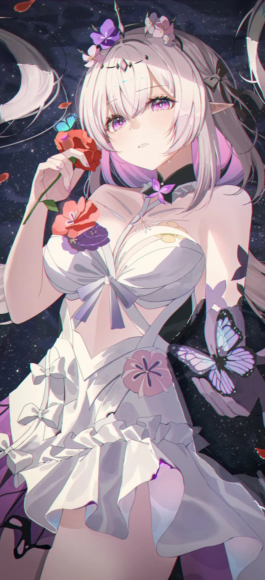 【动漫壁纸】明日方舟 阿米娅 星穹铁道 遐蝶 绝区零 薇薇安 星见雅 原神 瓦蕾莎 JK美少女 插画美图 壁纸-第18张