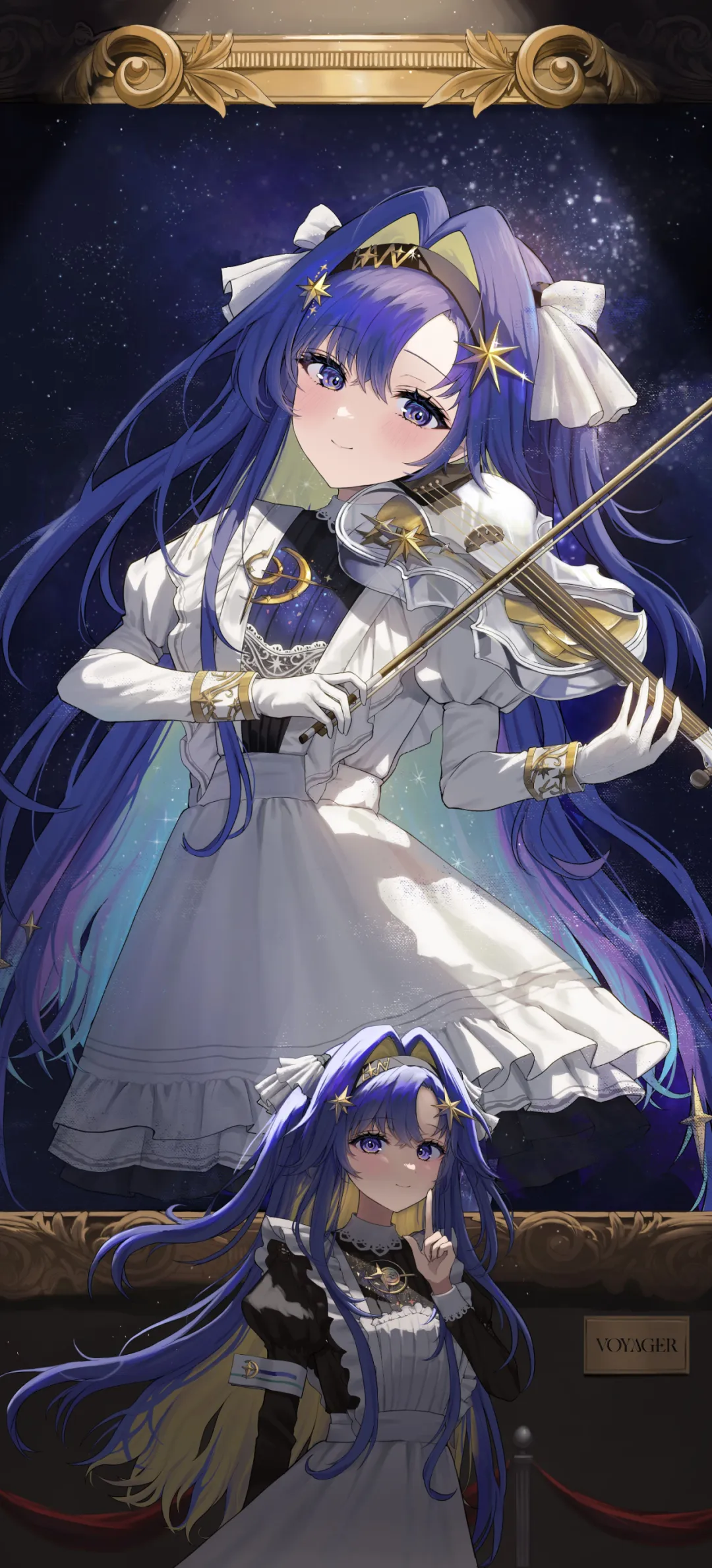 【动漫壁纸】蔚蓝档案 早濑优香 垃圾兔 原神 芙宁娜 运动服少女 星铁 卡芙卡 插画美图推荐 壁纸-第1张
