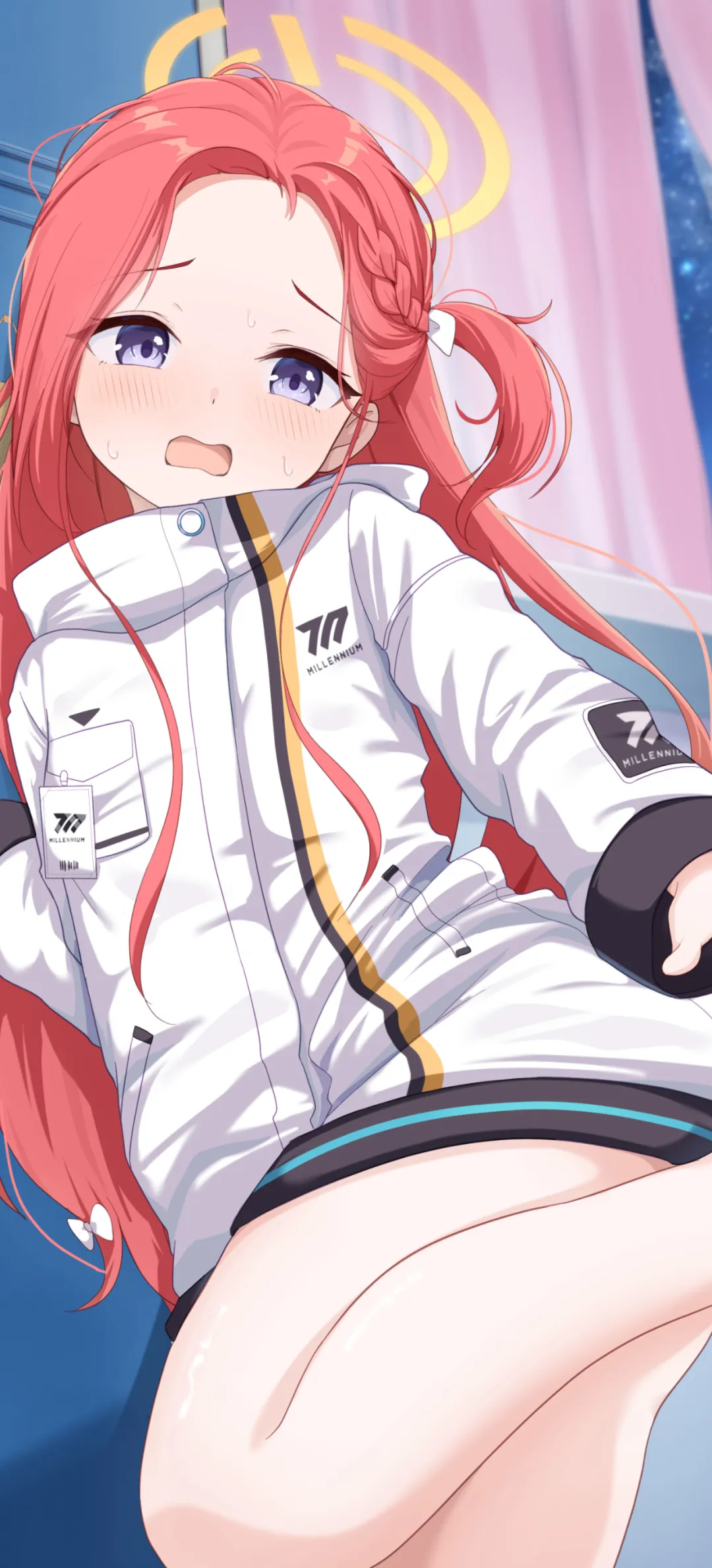 【动漫壁纸】蔚蓝档案 早濑优香 垃圾兔 原神 芙宁娜 运动服少女 星铁 卡芙卡 插画美图推荐 壁纸-第3张