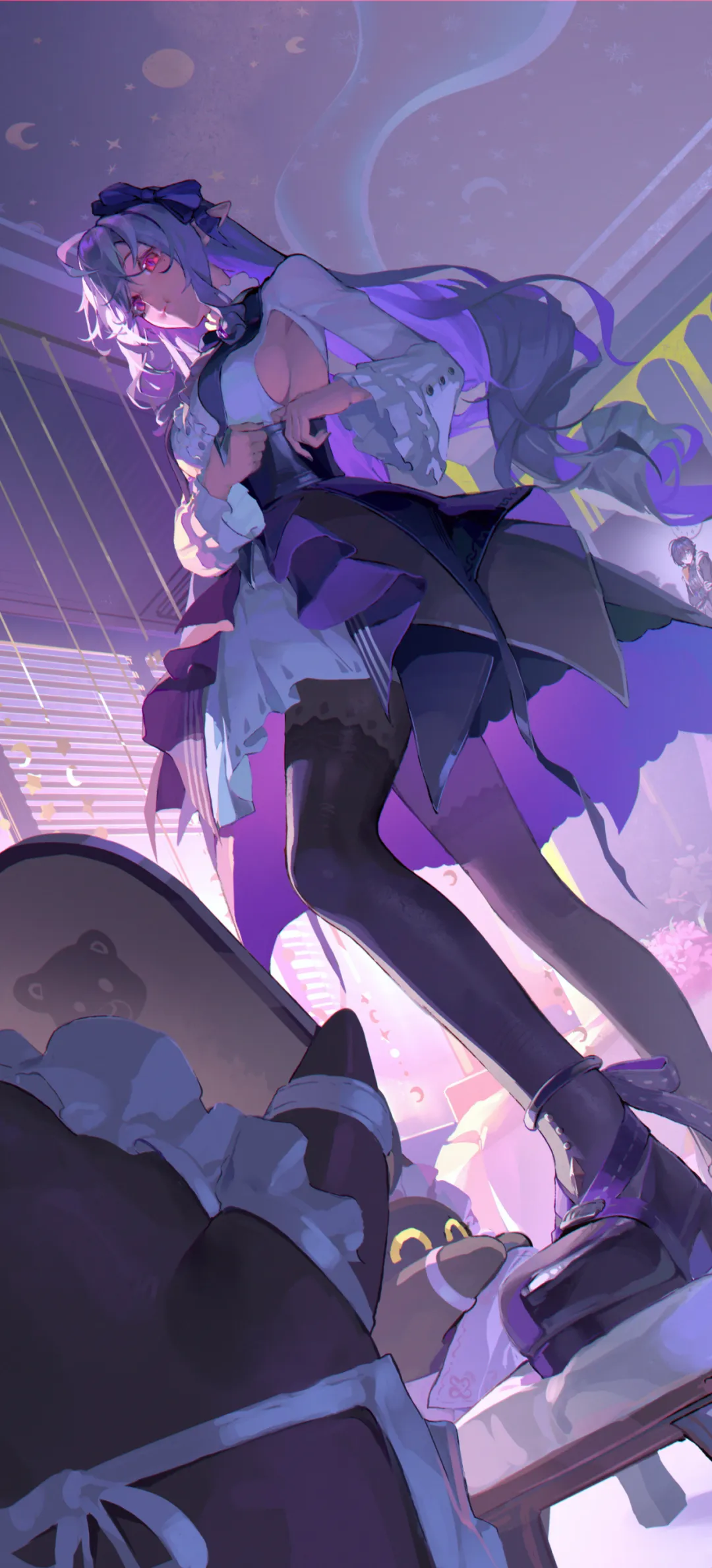 【动漫壁纸】蔚蓝档案 早濑优香 垃圾兔 原神 芙宁娜 运动服少女 星铁 卡芙卡 插画美图推荐 壁纸-第4张