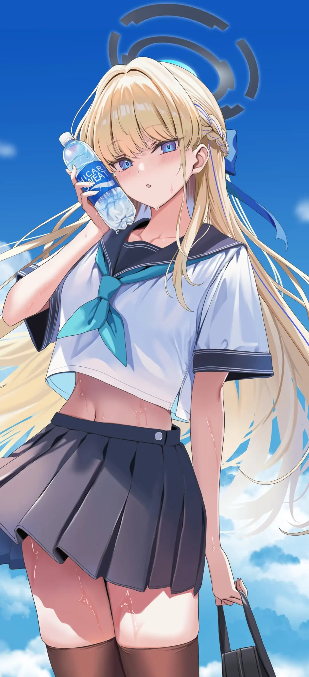 【动漫壁纸】蔚蓝档案 早濑优香 飞鸟马时 双马尾少女 绝区零 星见雅 星穹铁道 丹恒 卡芙卡 星空 少女 插画美图推荐 壁纸-第7张