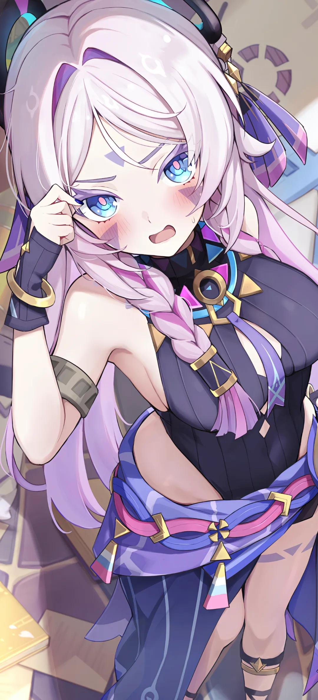 【动漫壁纸】绝区零 星见雅 原神 小胡桃 蔚蓝档案 调月莉音 星穹铁道 流萤 小鲨鱼 插画推荐 壁纸-第3张