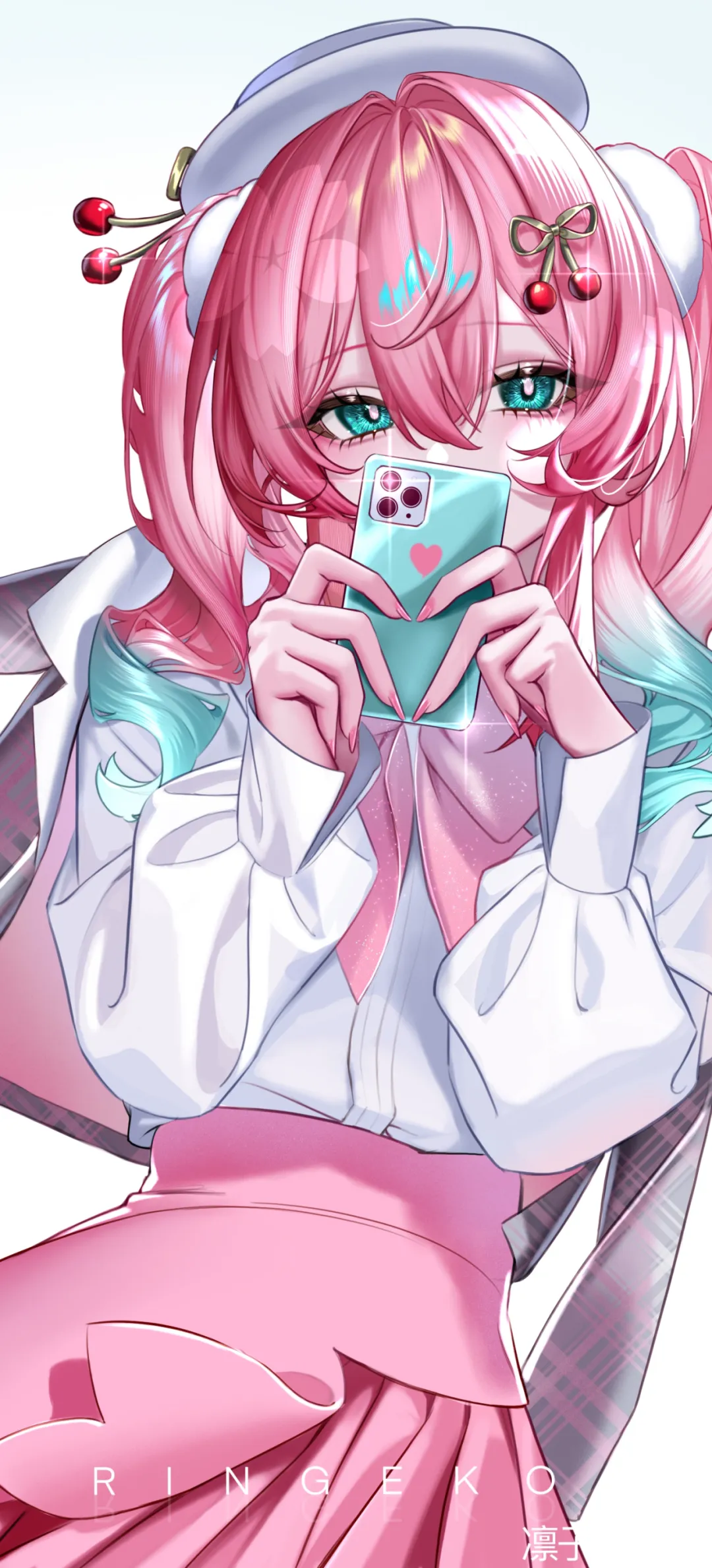 【动漫壁纸】蔚蓝档案 一之濑明日奈 早濑优香 星穹铁道 花火 插画美图推荐-公众号小姨ai