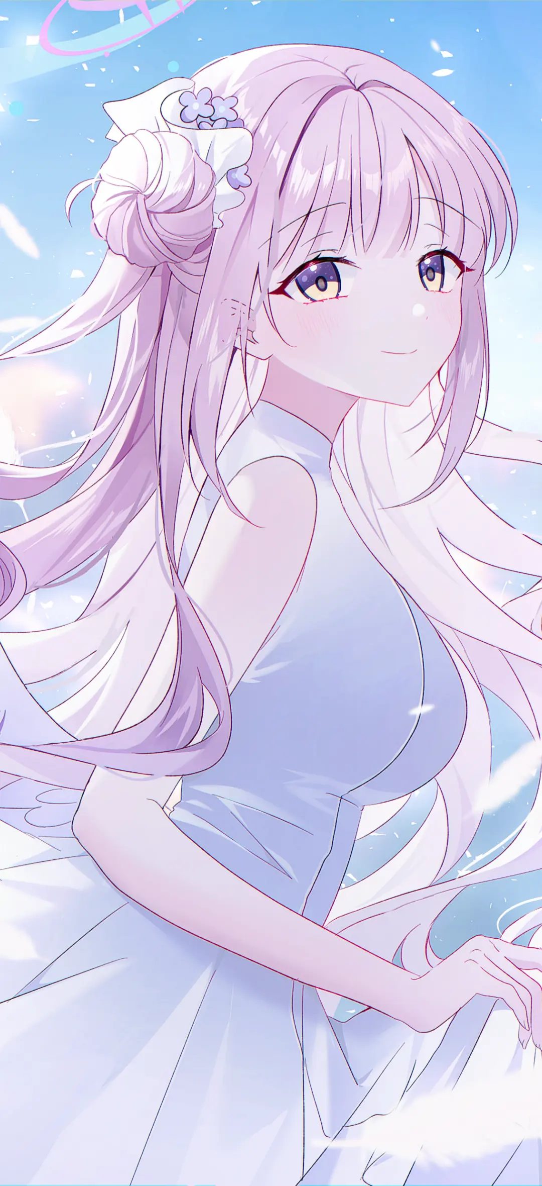 【动漫壁纸】明日方舟 阿米娅 电车 双马尾 初音未来 蔚蓝档案 圣园未花 妃咲 飞鸟马时 生盐诺亚 插画美图推荐 壁纸-第10张
