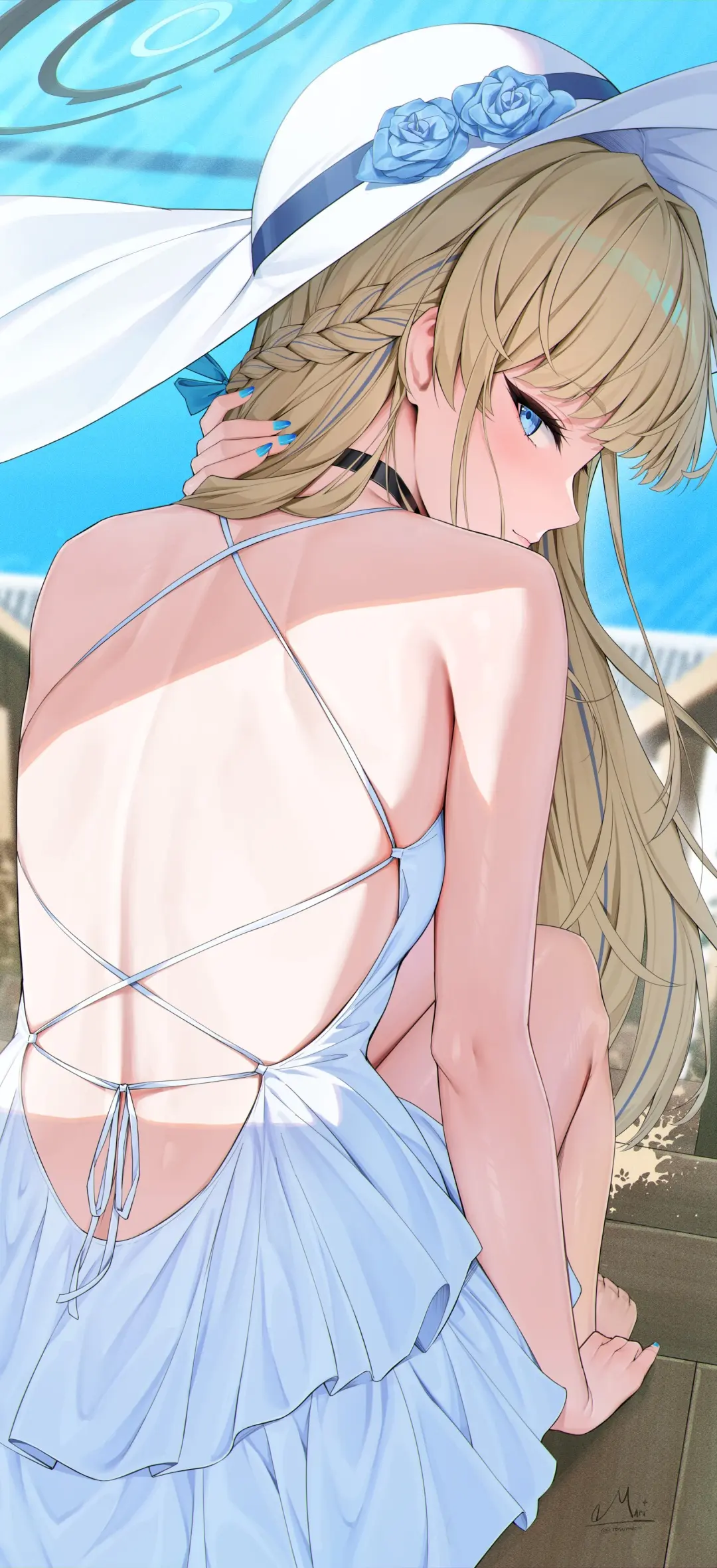 【动漫壁纸】明日方舟 阿米娅 电车 双马尾 初音未来 蔚蓝档案 圣园未花 妃咲 飞鸟马时 生盐诺亚 插画美图推荐 壁纸-第13张