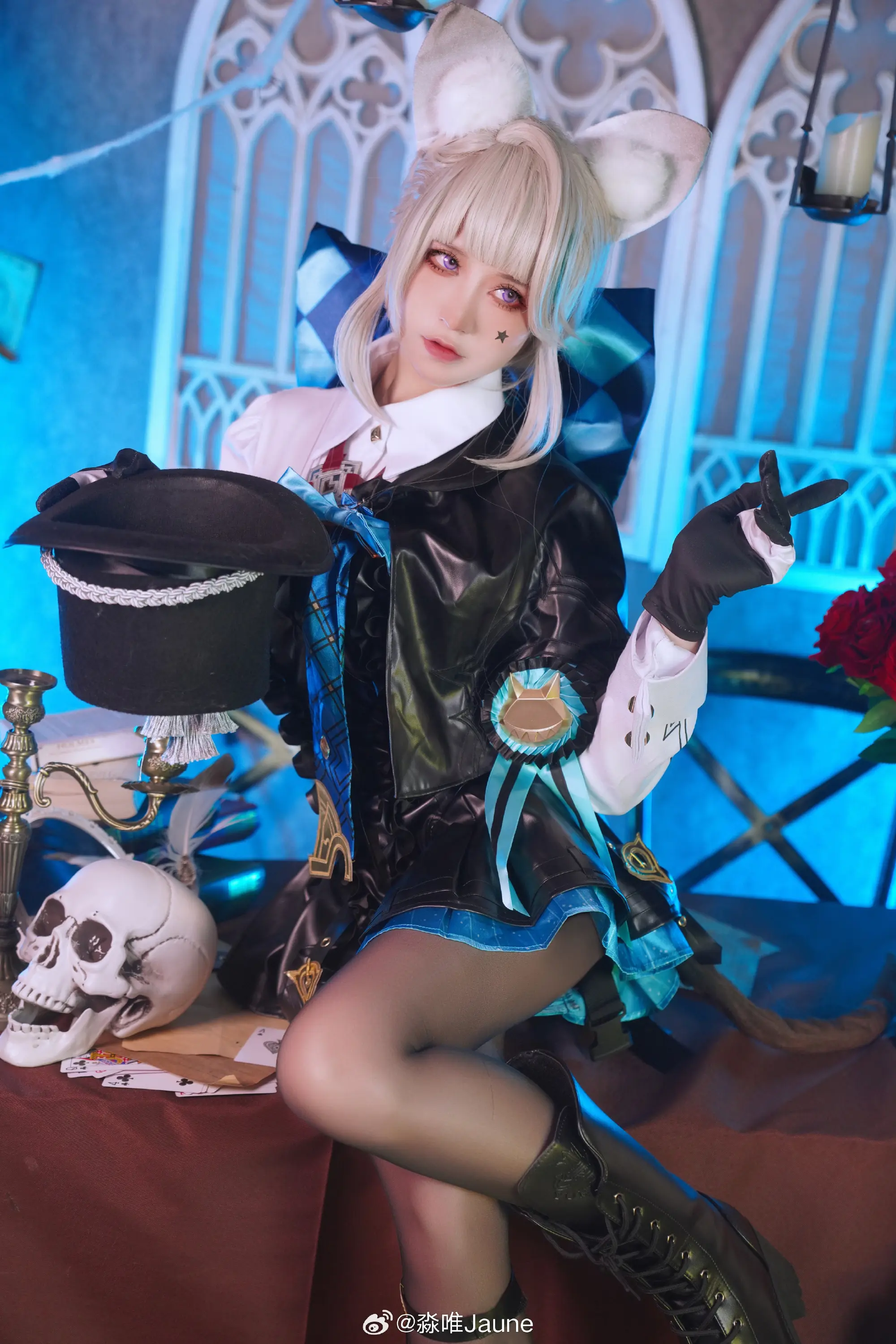 cosplay 原神 向深水中的晨星 琳妮特@淼唯Jaune-公众号小姨ai