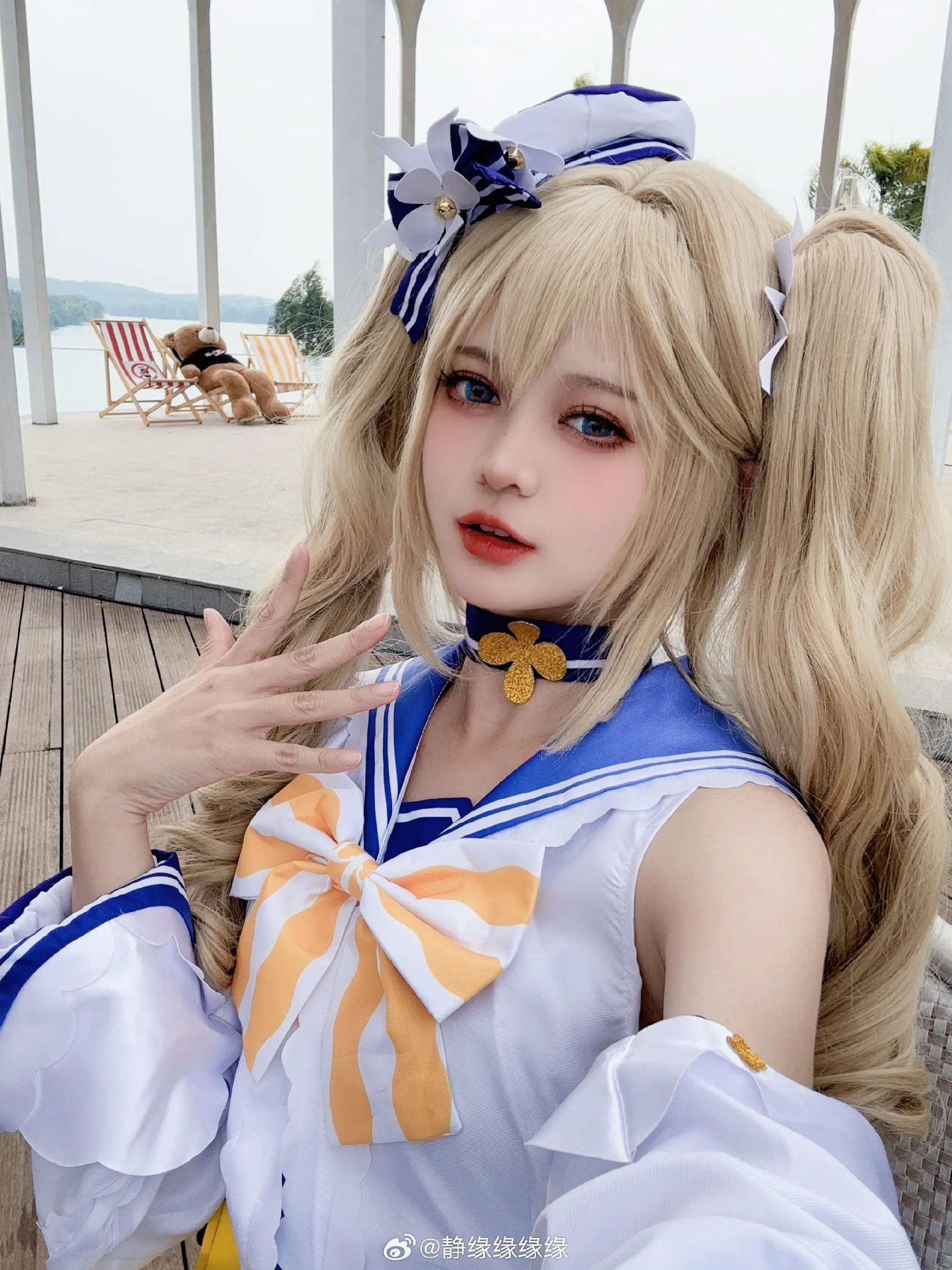 COSPLAY 原神 芭芭拉 @静缘缘缘缘-公众号小姨ai
