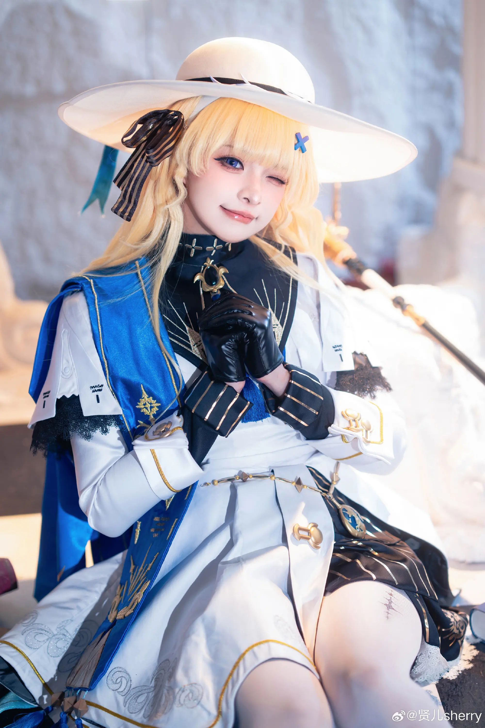 COSPLAY 我说菲比是天使这不过分吧！ 鸣潮 菲比@贤儿sherry-公众号小姨ai