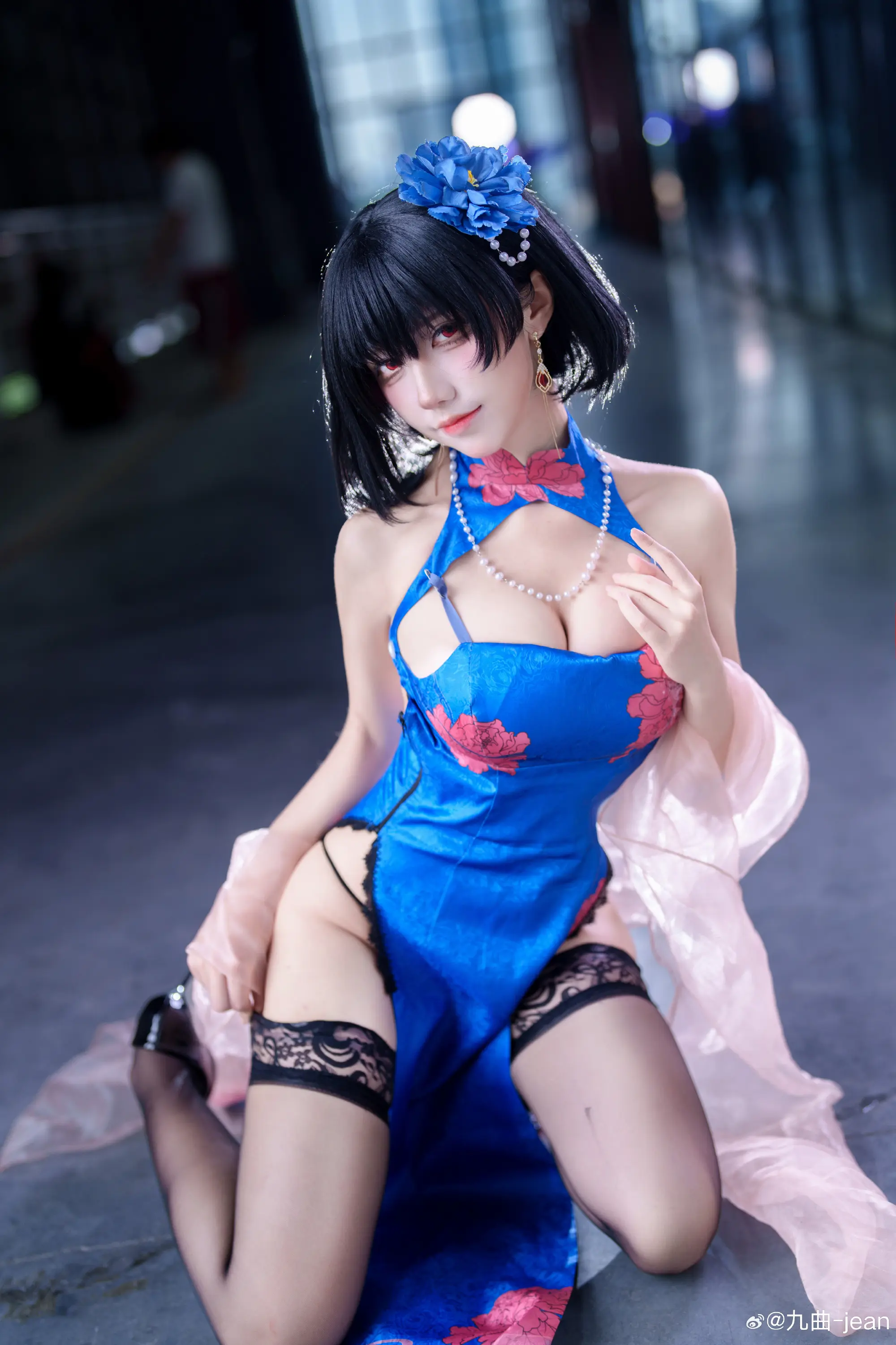 COSPLAY 指挥官，有看到建武吗？我会害羞的。 碧蓝航线 建武@九曲-jean-公众号小姨ai