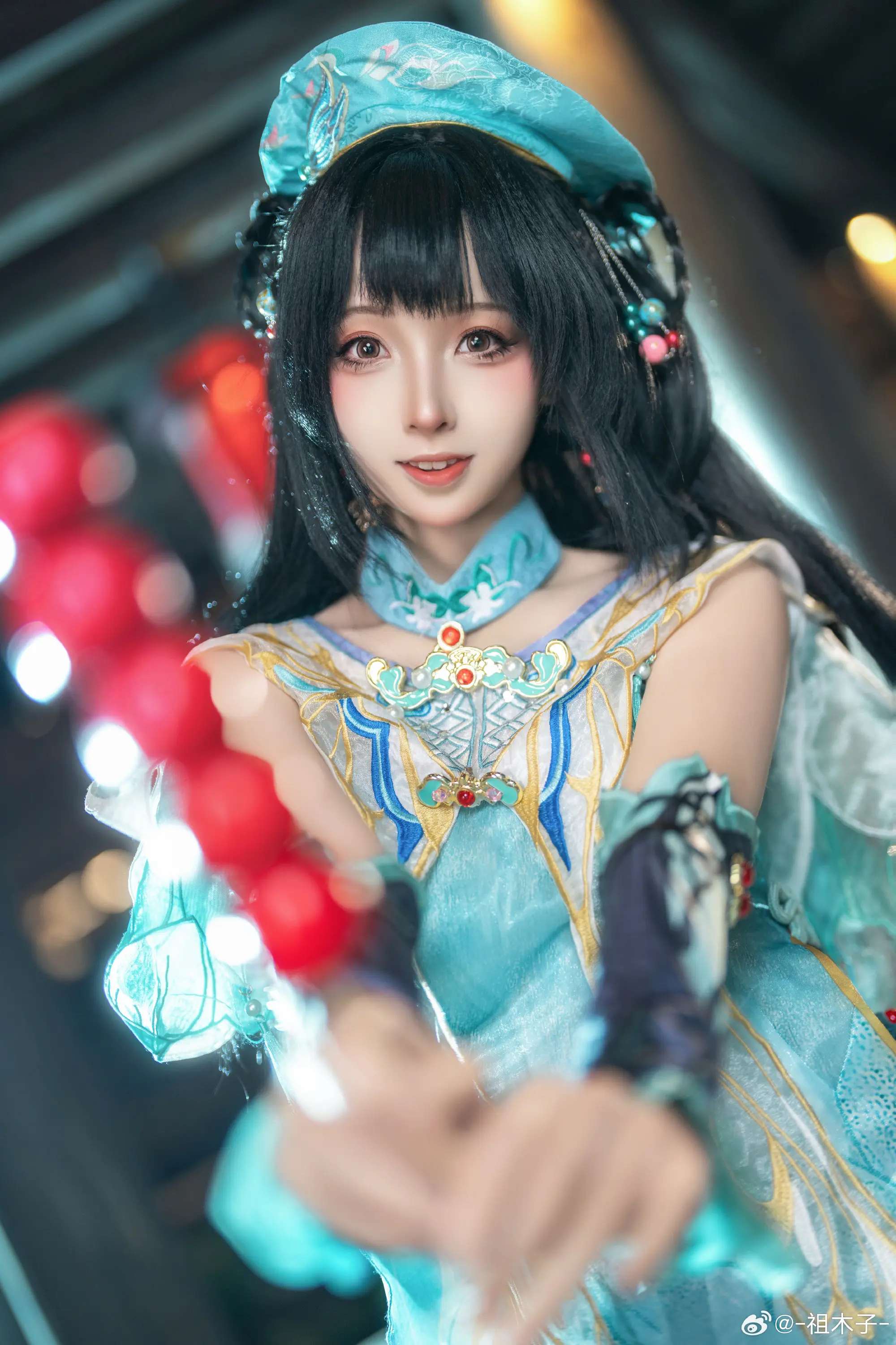 cosplay 这活儿交给我你就闹心吧！永劫无间 蓝梦@-祖木子--公众号小姨ai