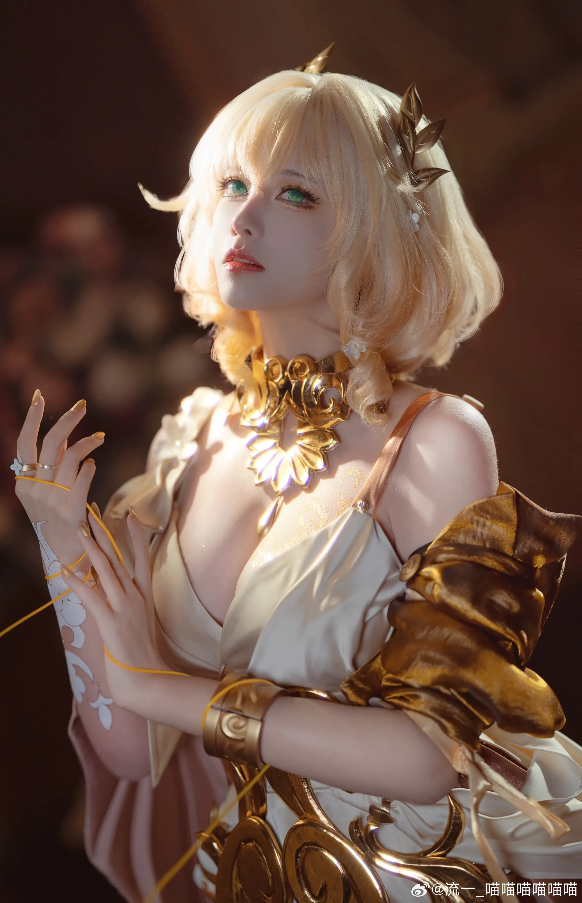 COSPLAY 崩坏星穹铁道 阿格莱雅@流一_喵喵喵喵喵喵-公众号小姨ai