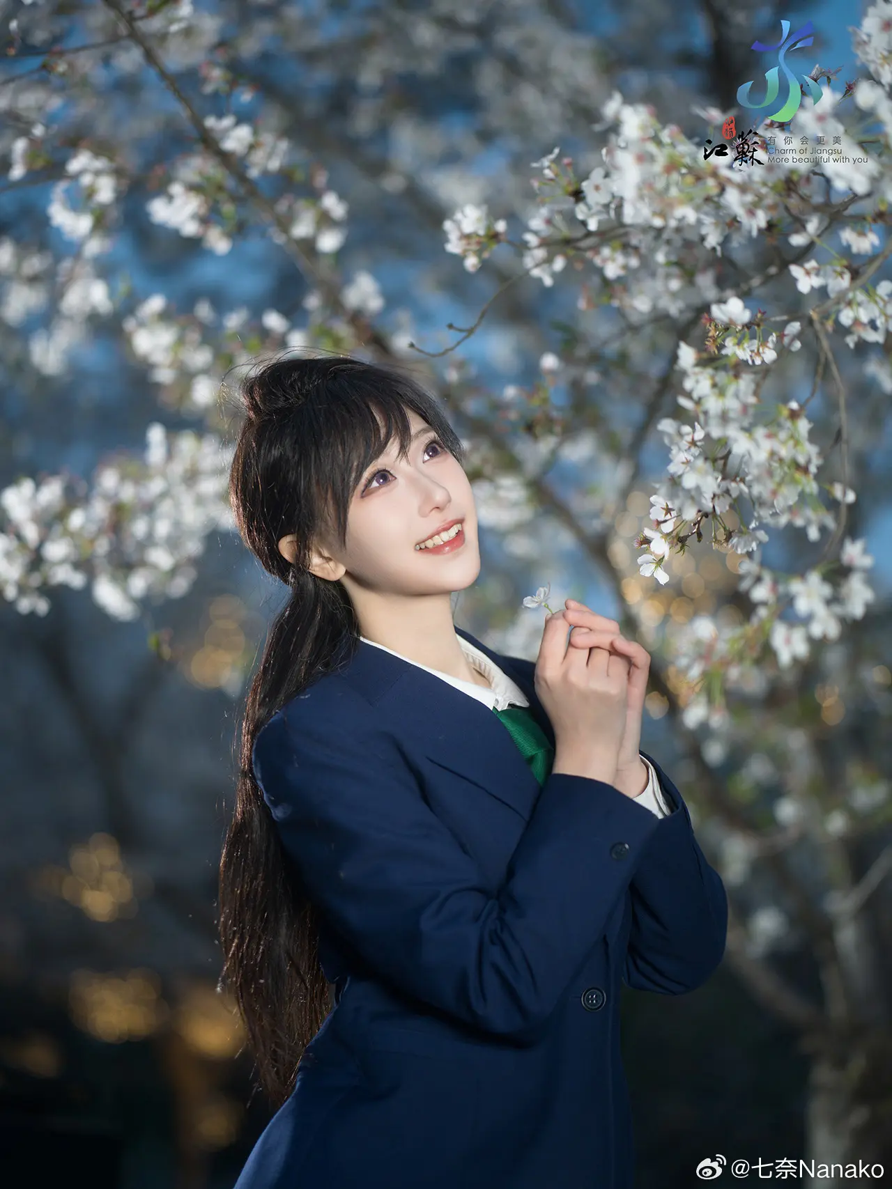 COSPLAY 国风吹万里 毛利兰人间天使@波喵喵喵- ​​​-公众号小姨ai