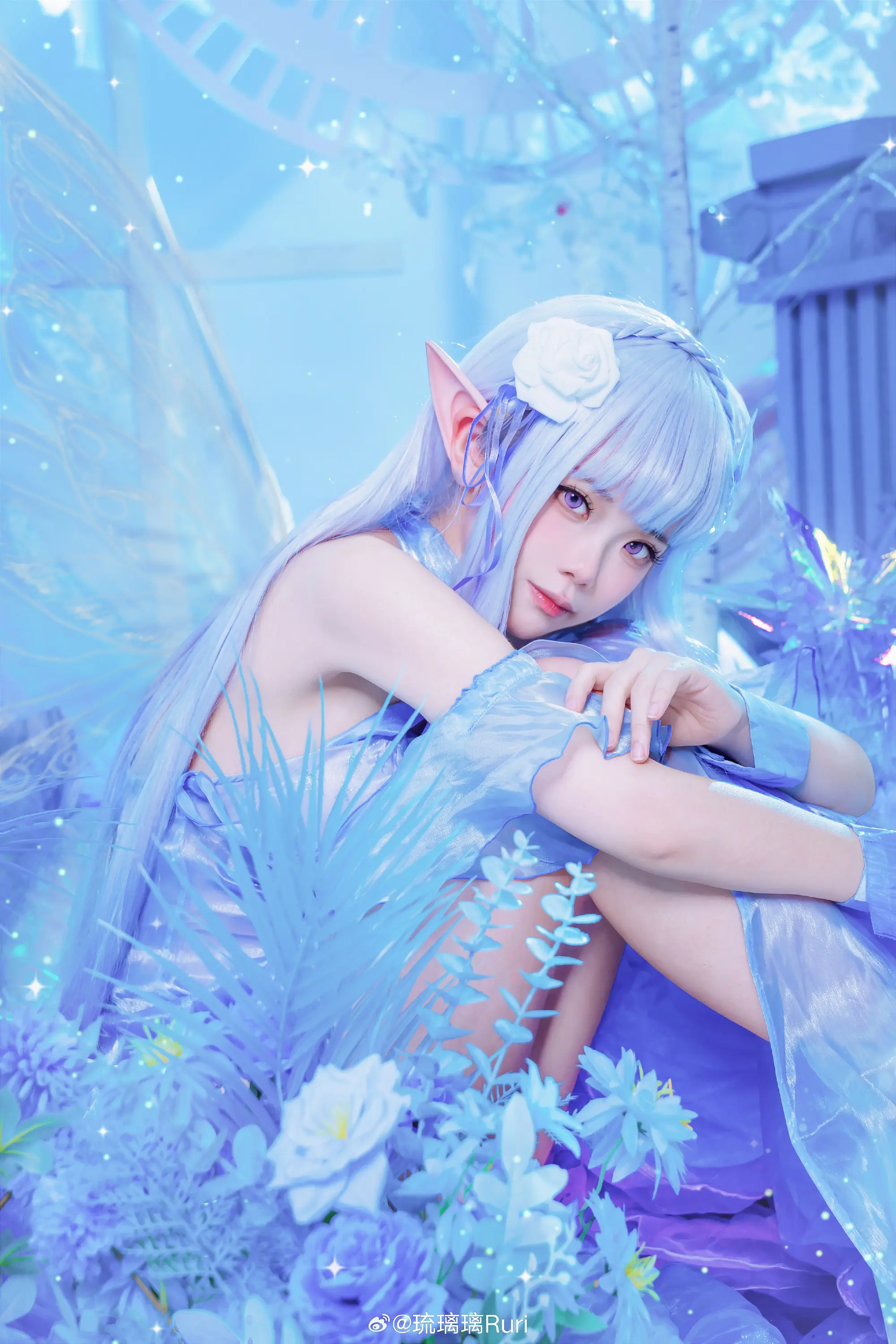 cosplay Re:从零开始的异世界生活 艾米莉亚@琉璃璃Ruri-公众号小姨ai