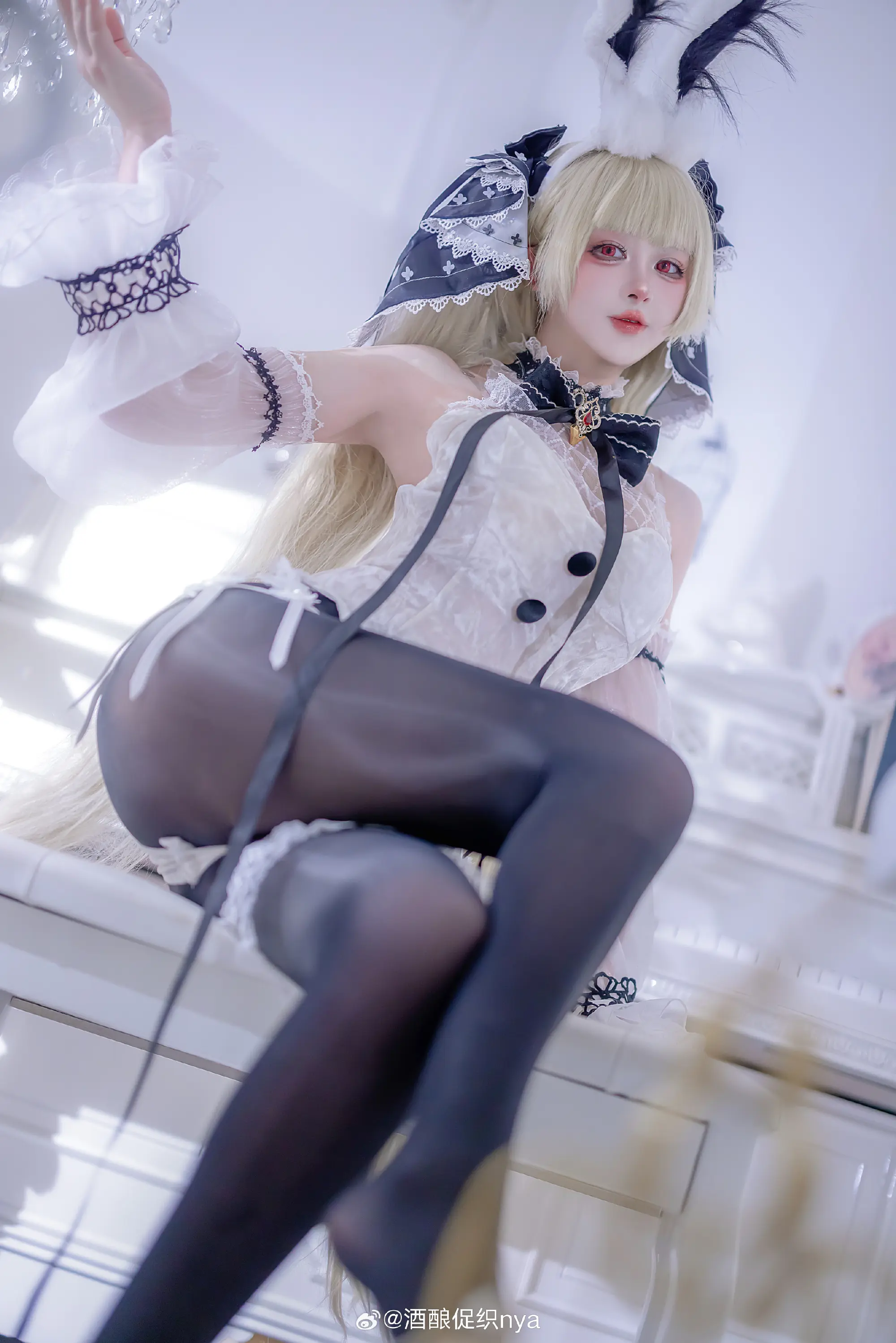 cosplay 碧蓝航线 可畏兔女郎@酒酿促织nya-公众号小姨ai