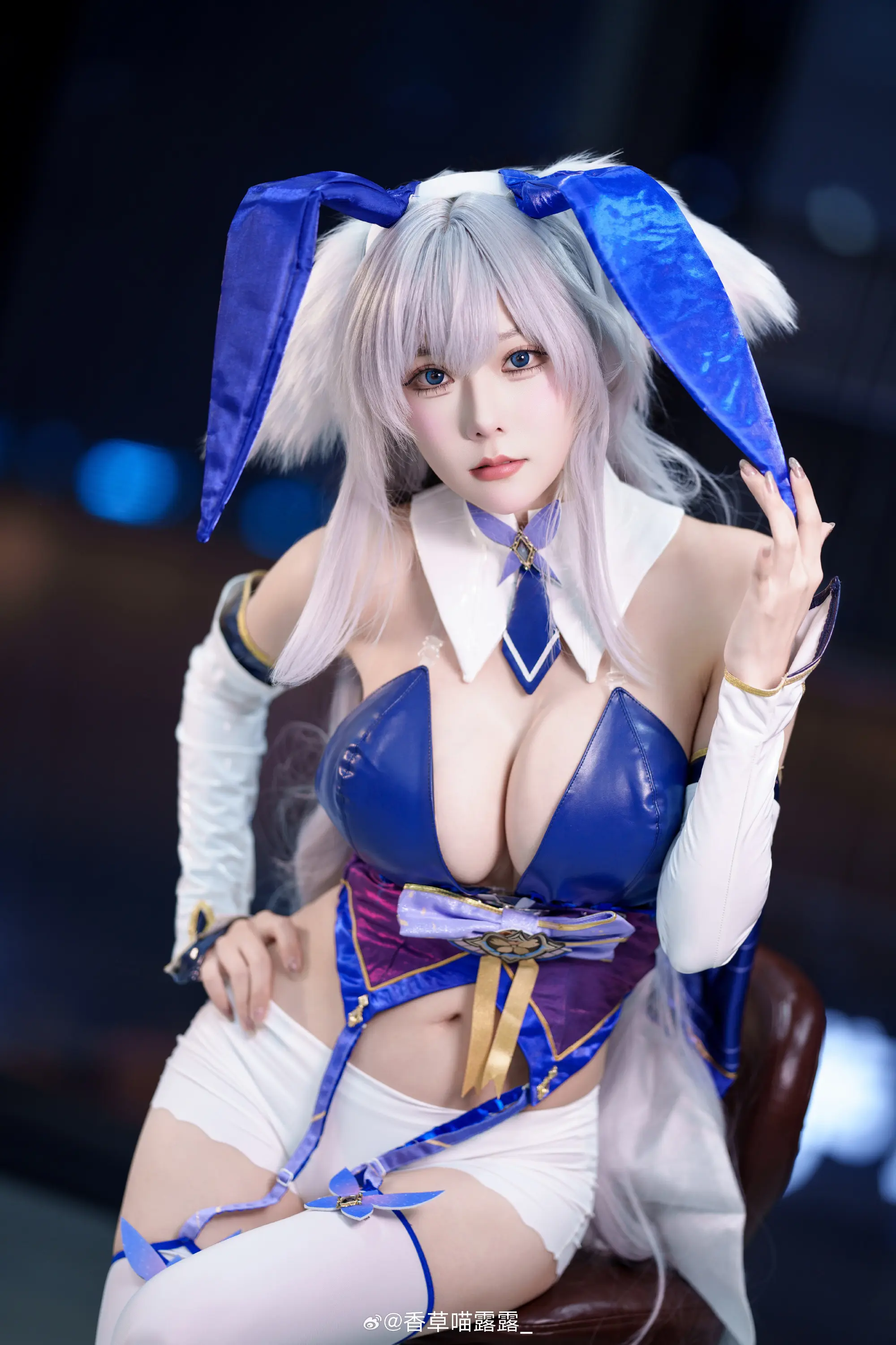 COSPLAY 碧蓝航线 出现了，是信浓@香草喵露露_-公众号小姨ai